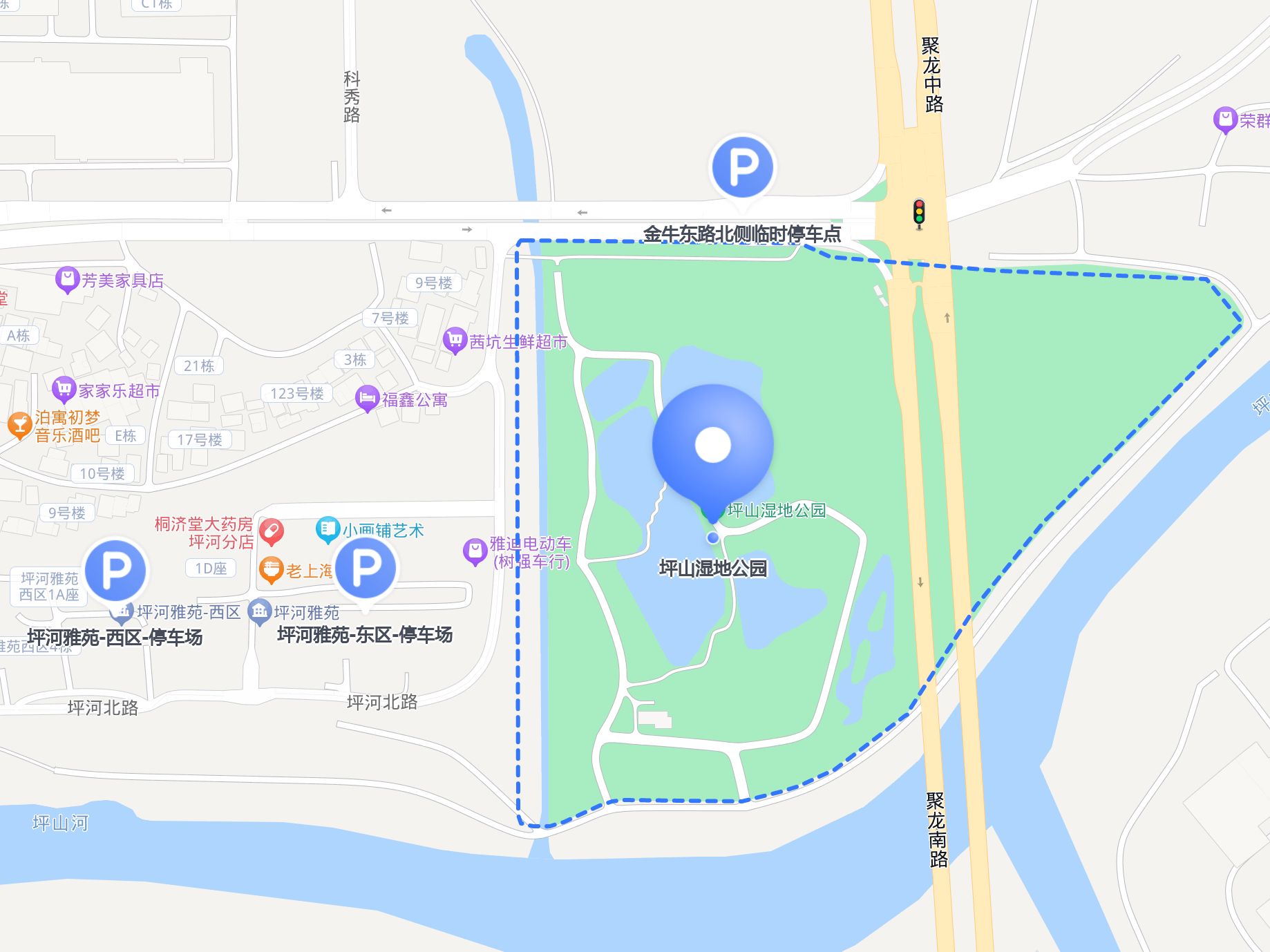 坪山湿地公园介绍图片