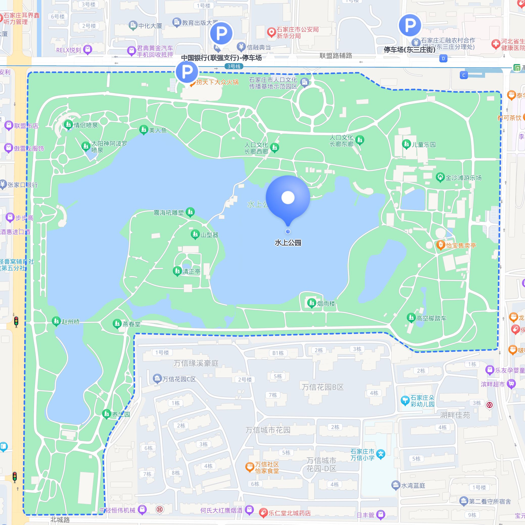 水上公园 的出行指南,超全攻略,无论你是开车,打车,还是乘坐公共交通
