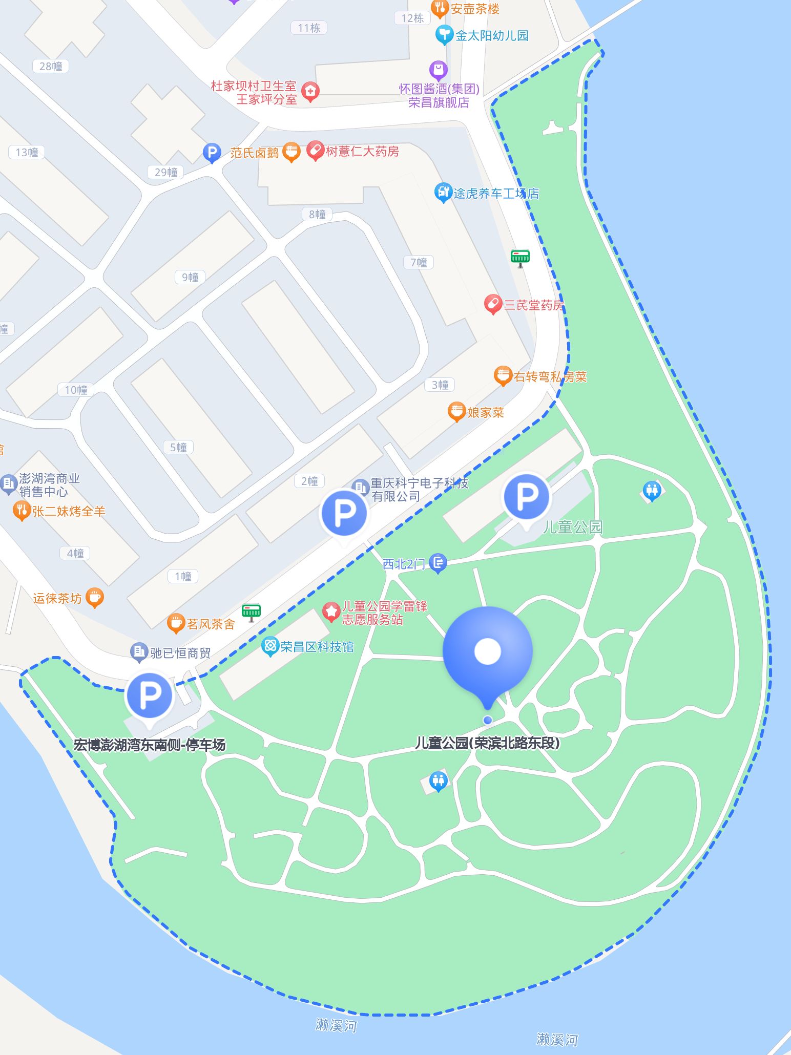 海珠儿童公园地图图片