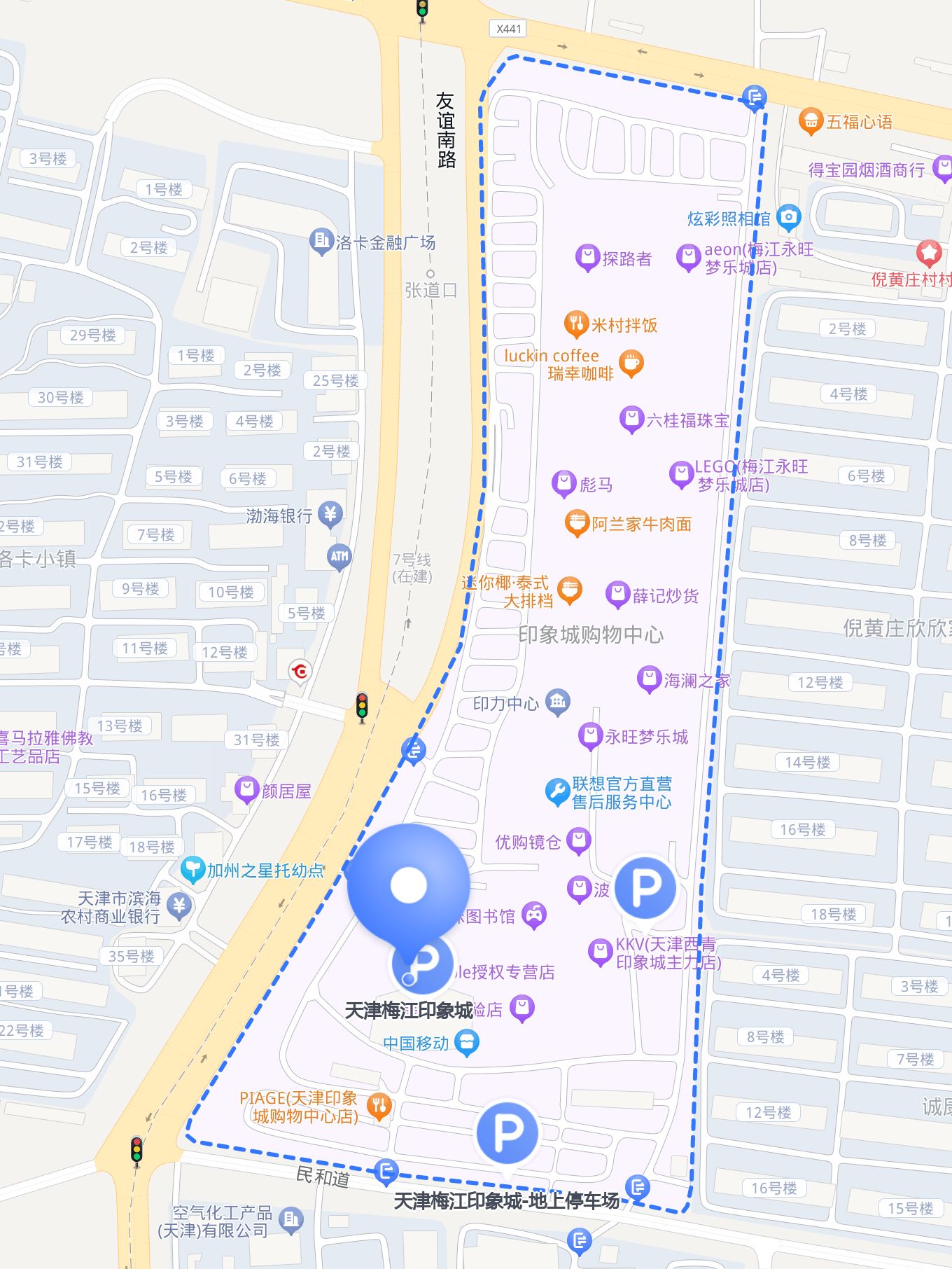 商场安全出入路线图图片