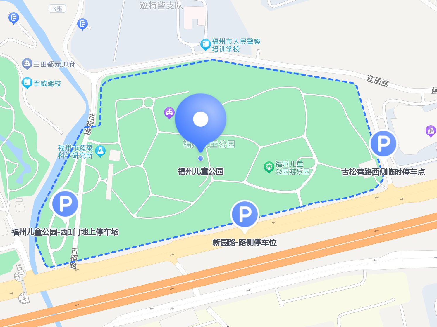 福州儿童公园地址图片