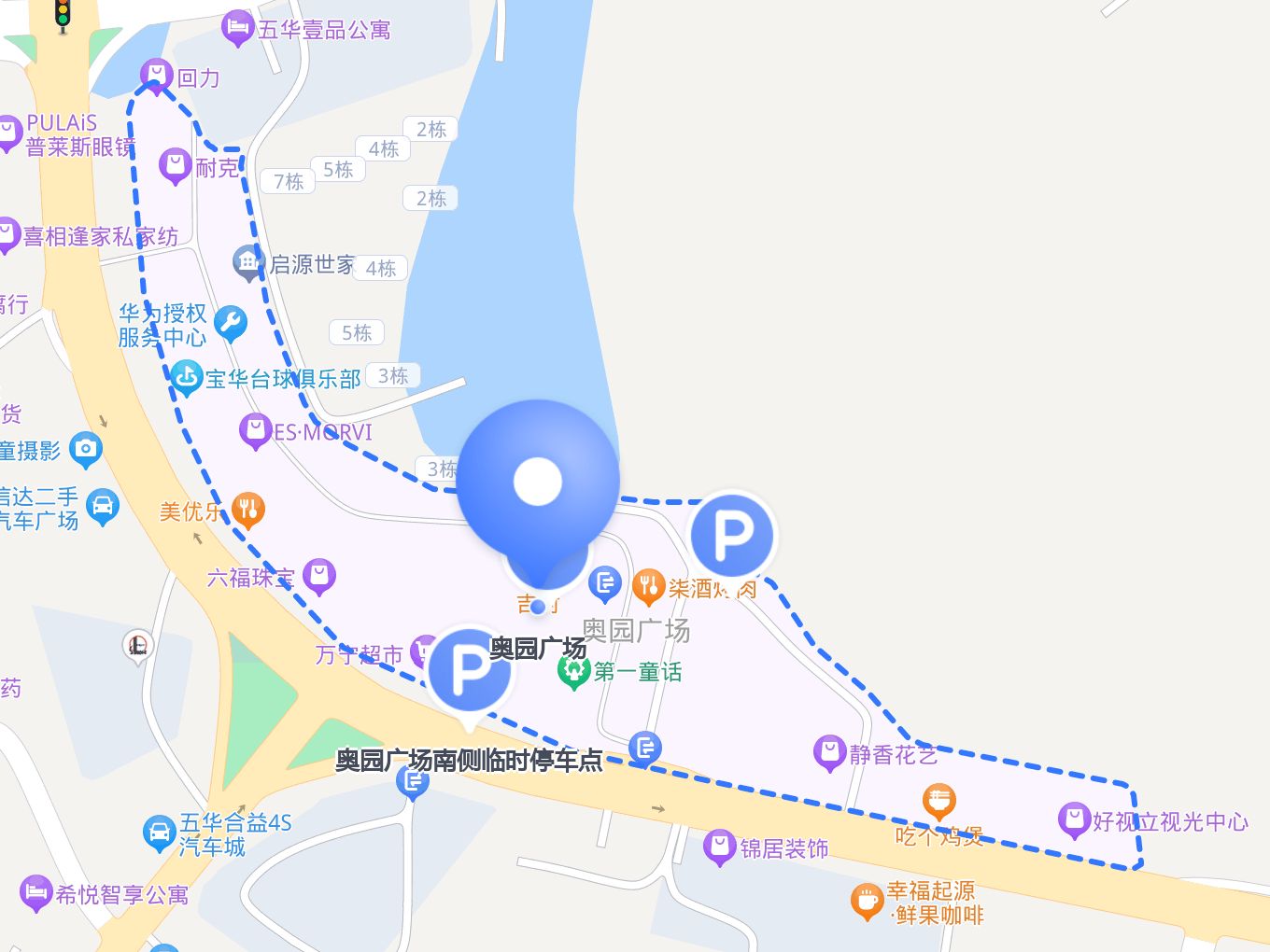 奥园广场地图图片