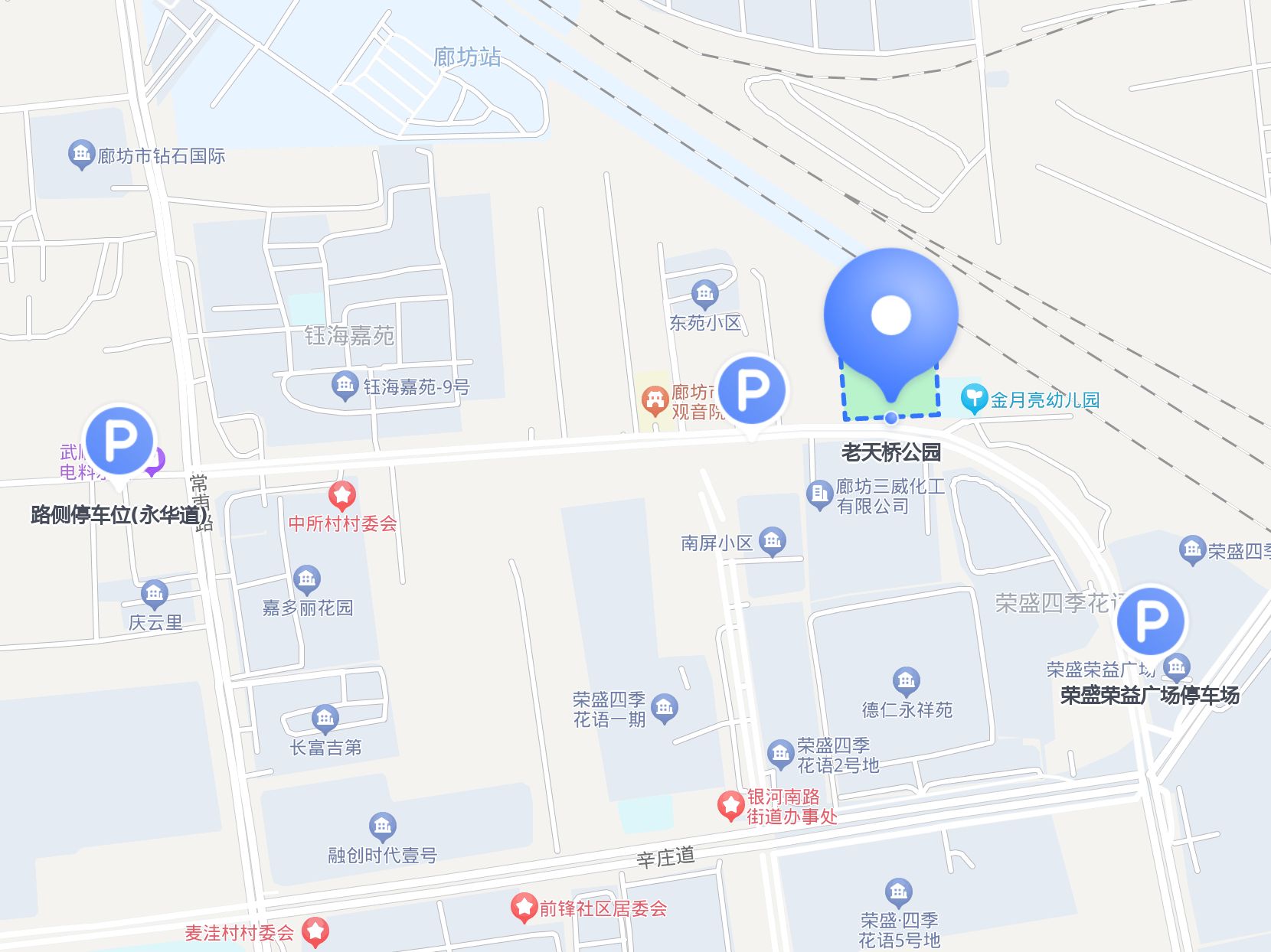 廊坊老天桥公园地址图片