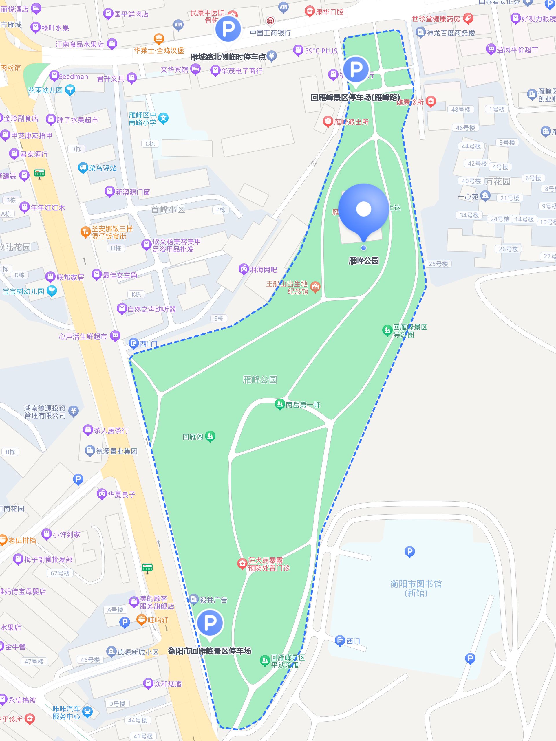 假如你正计划前往衡阳的 雁峰公园 ,那么这份出行攻略一定能够帮到你!