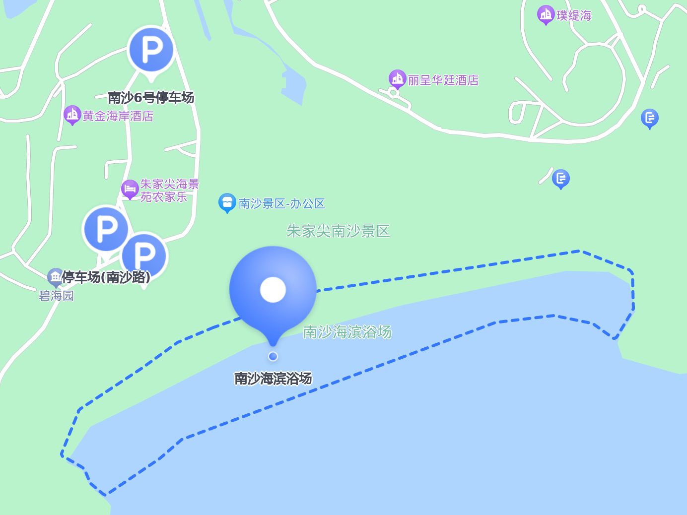 舟山南沙海滨浴场门票图片