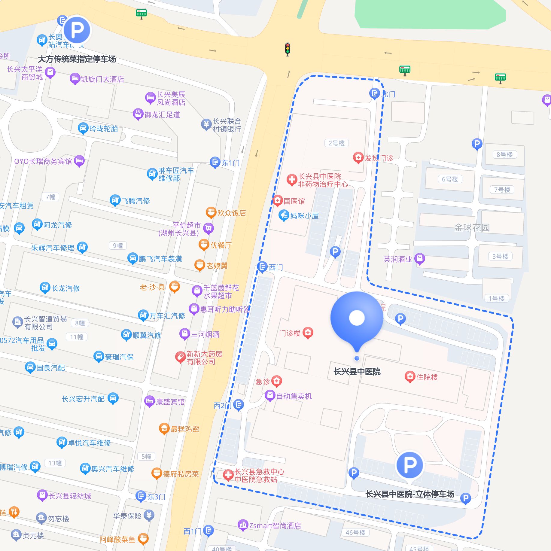 长兴街景地图图片