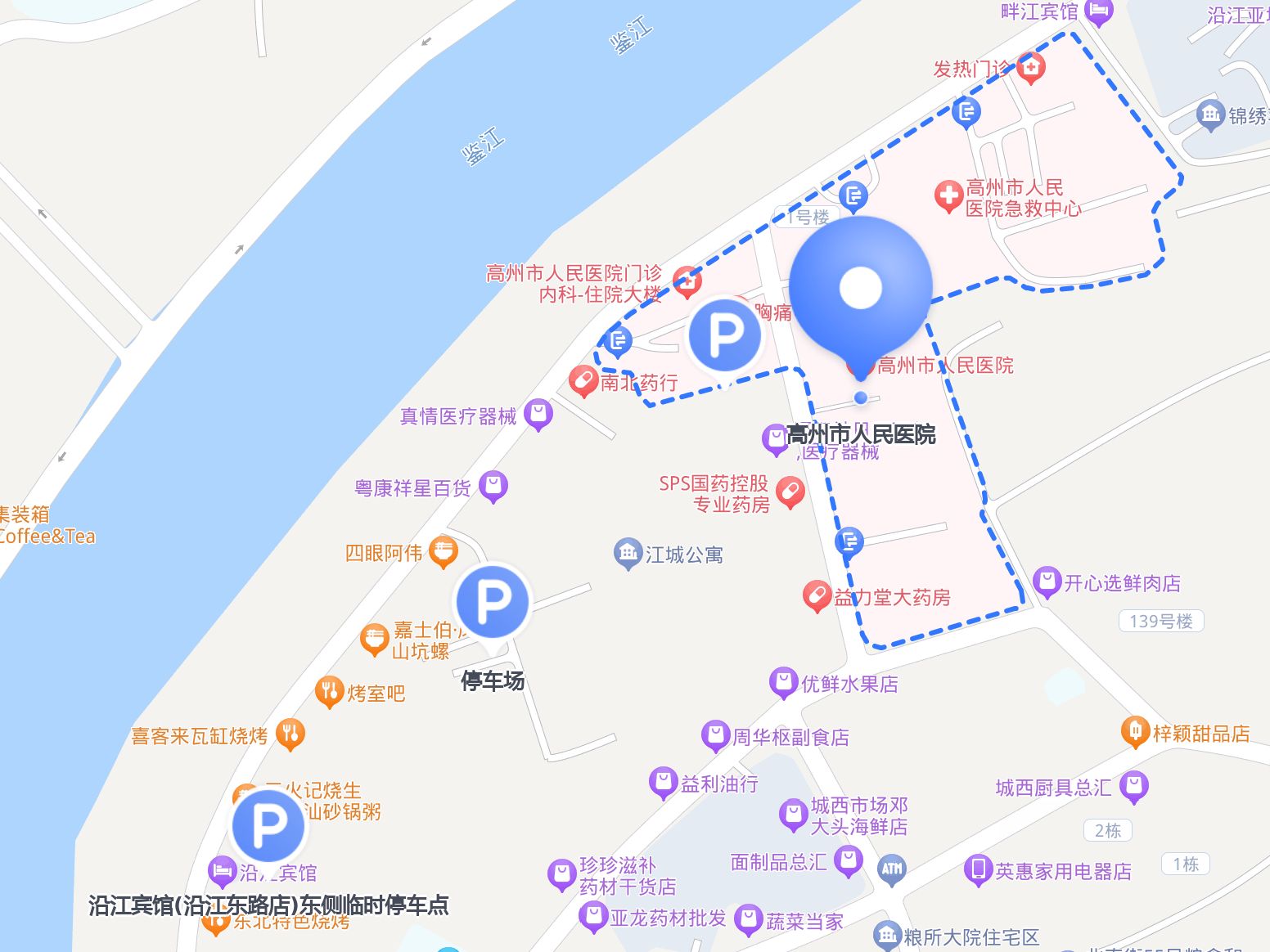 高州市人民医院分布图图片