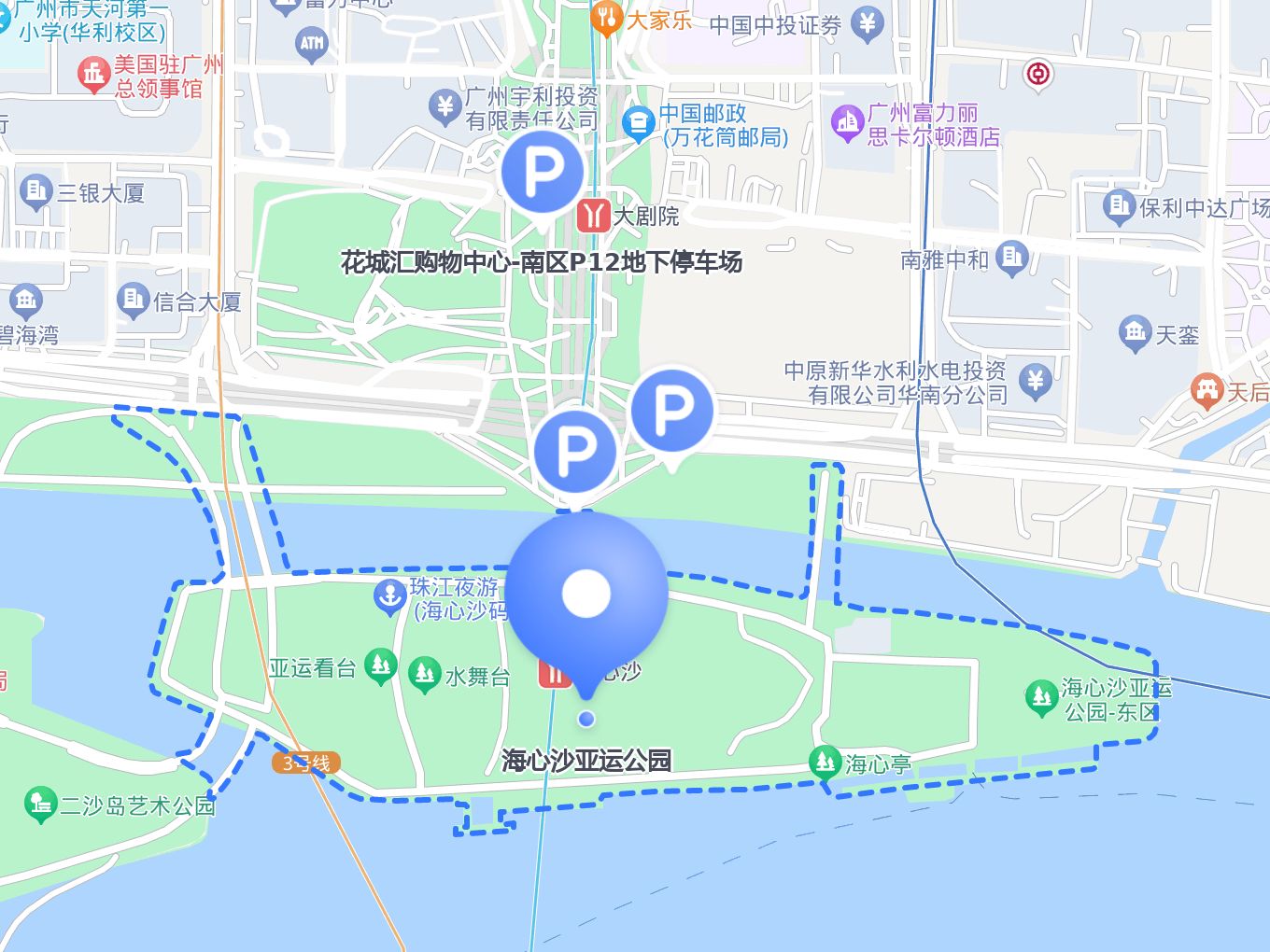 亚运公园游览图图片