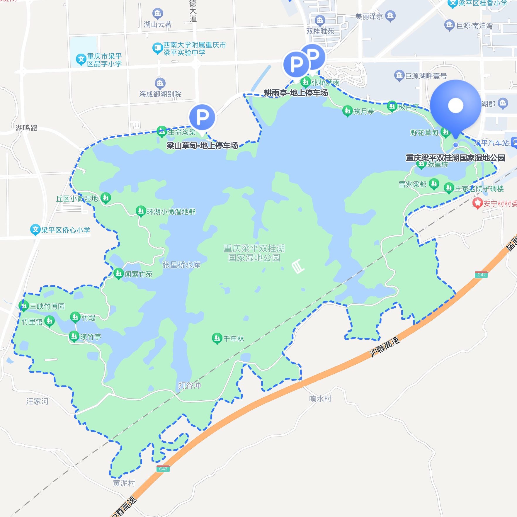 鹤壁湿地公园地图图片