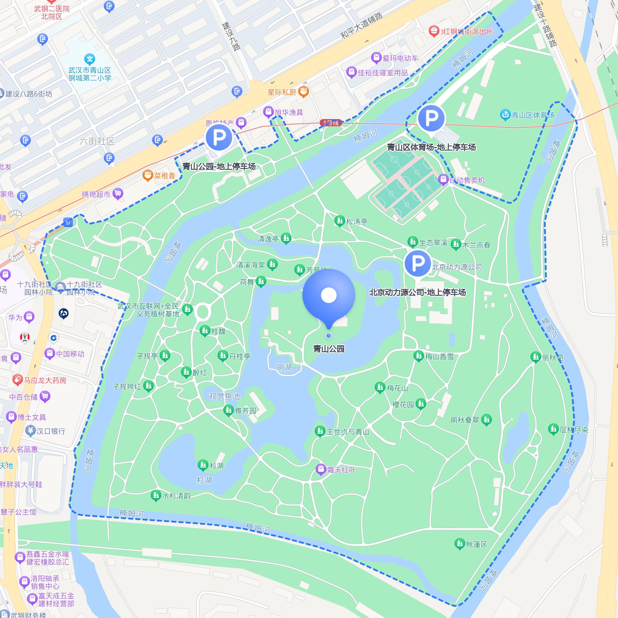 青山公园 出行指南,超全攻略,一定要码住❗️ 🕒开放时间:8:30