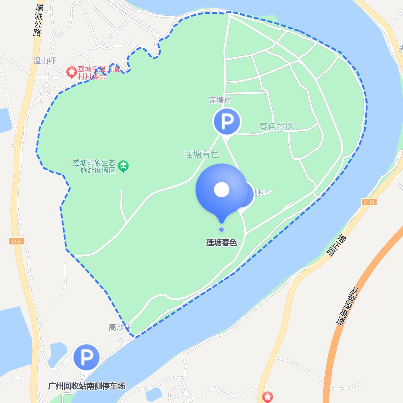 怎么去 莲塘春色 ?