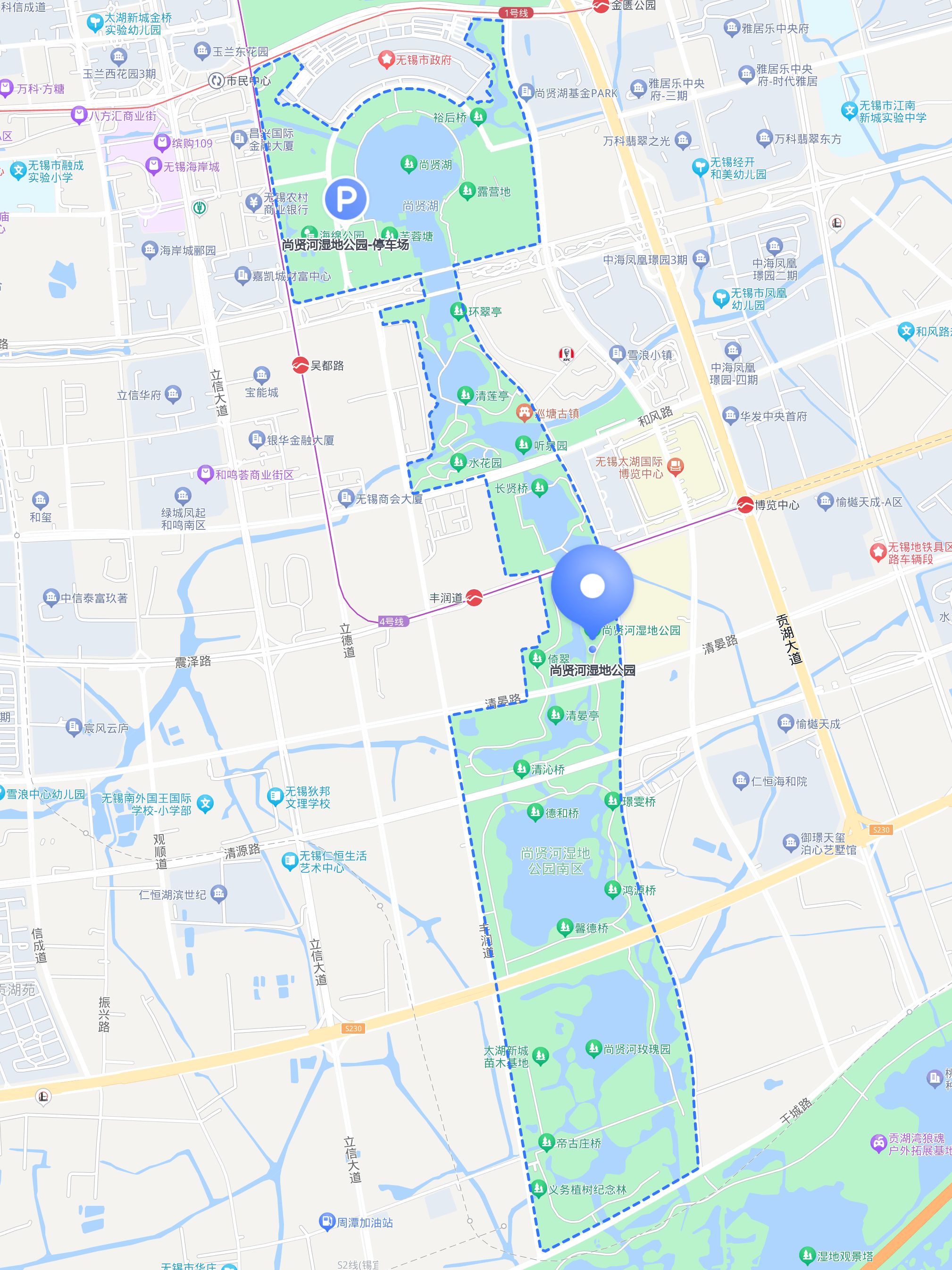 今天给大家整理了一份 尚贤河湿地公园 的出行指南,分享给大家