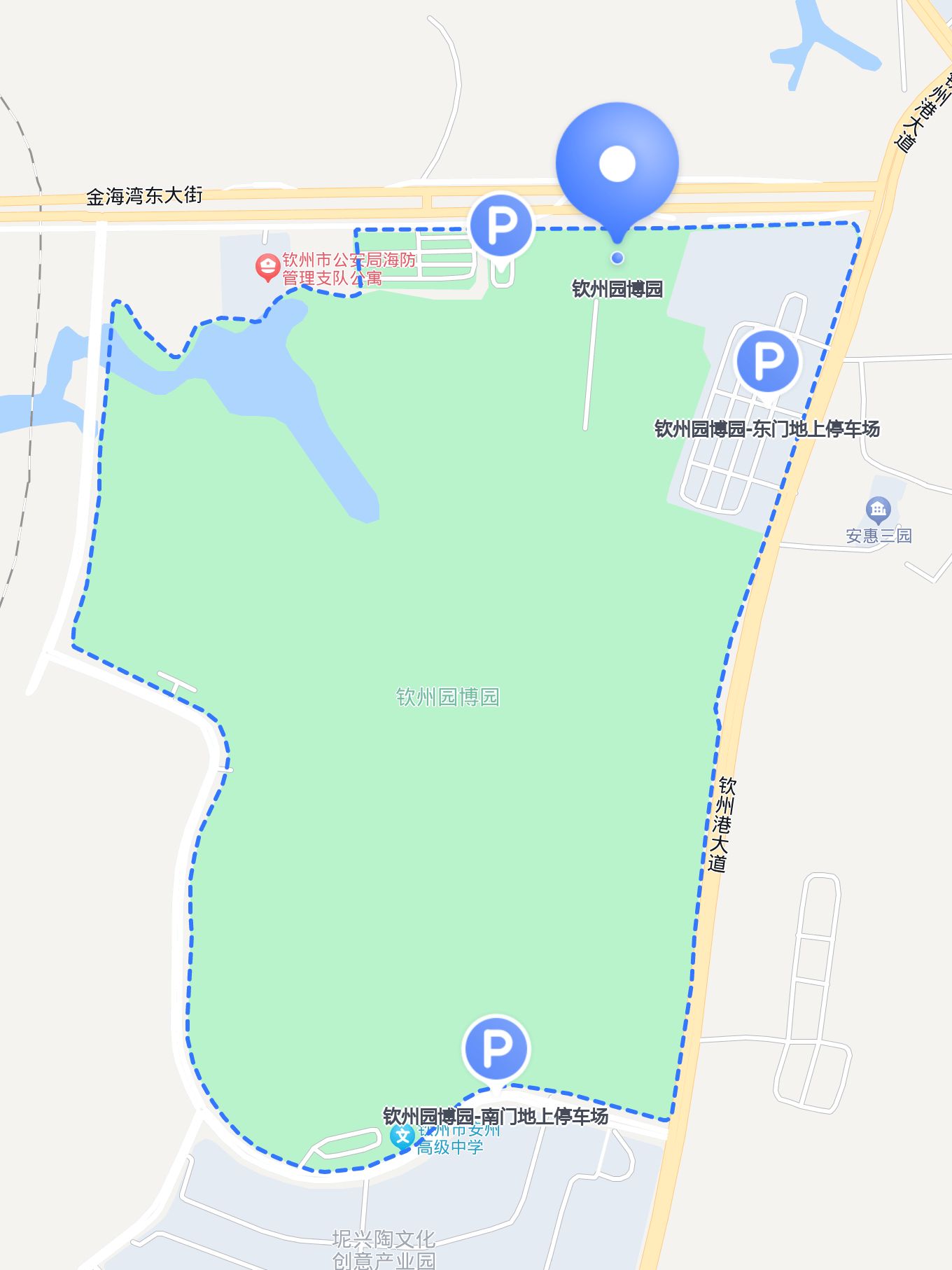 怎么去 钦州园博园 ?