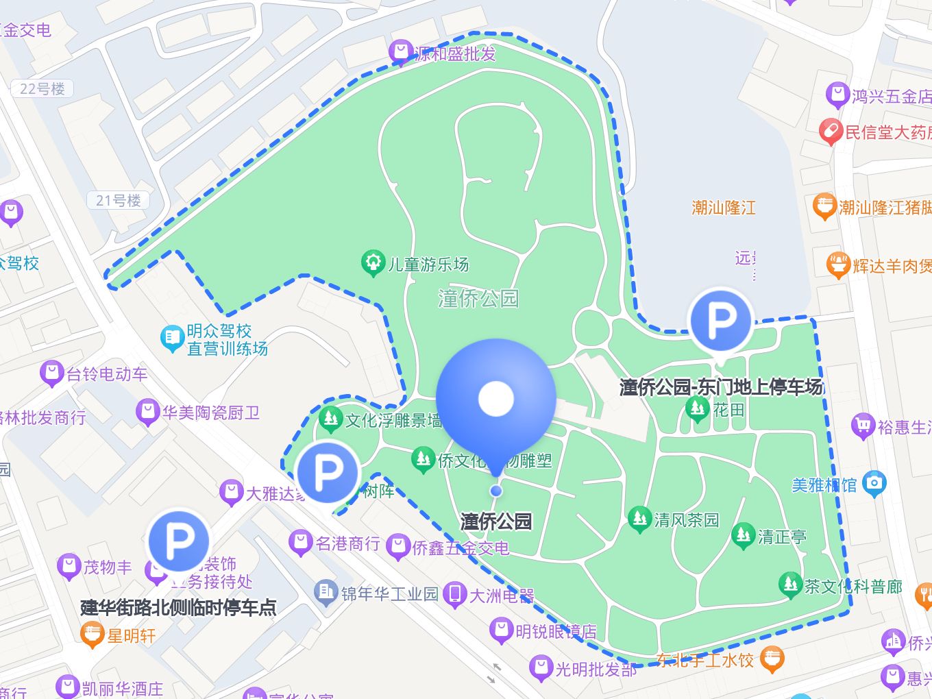 惠州潼侨地图图片