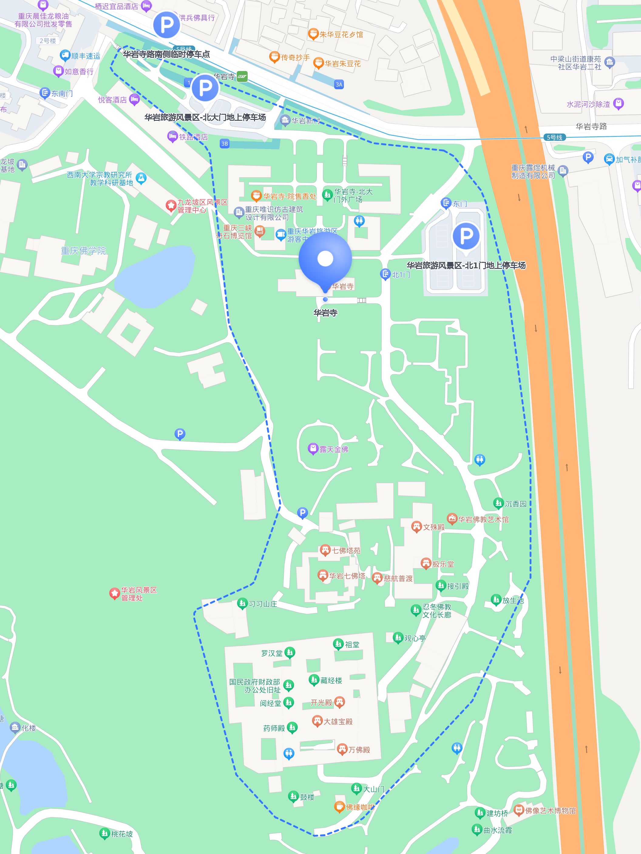 重庆 华岩寺 ,古韵悠长,是感受历史与寻求宁静的绝佳去处.