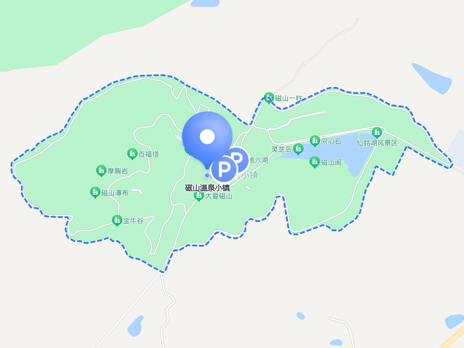 怎么去 磁山温泉小镇 ?