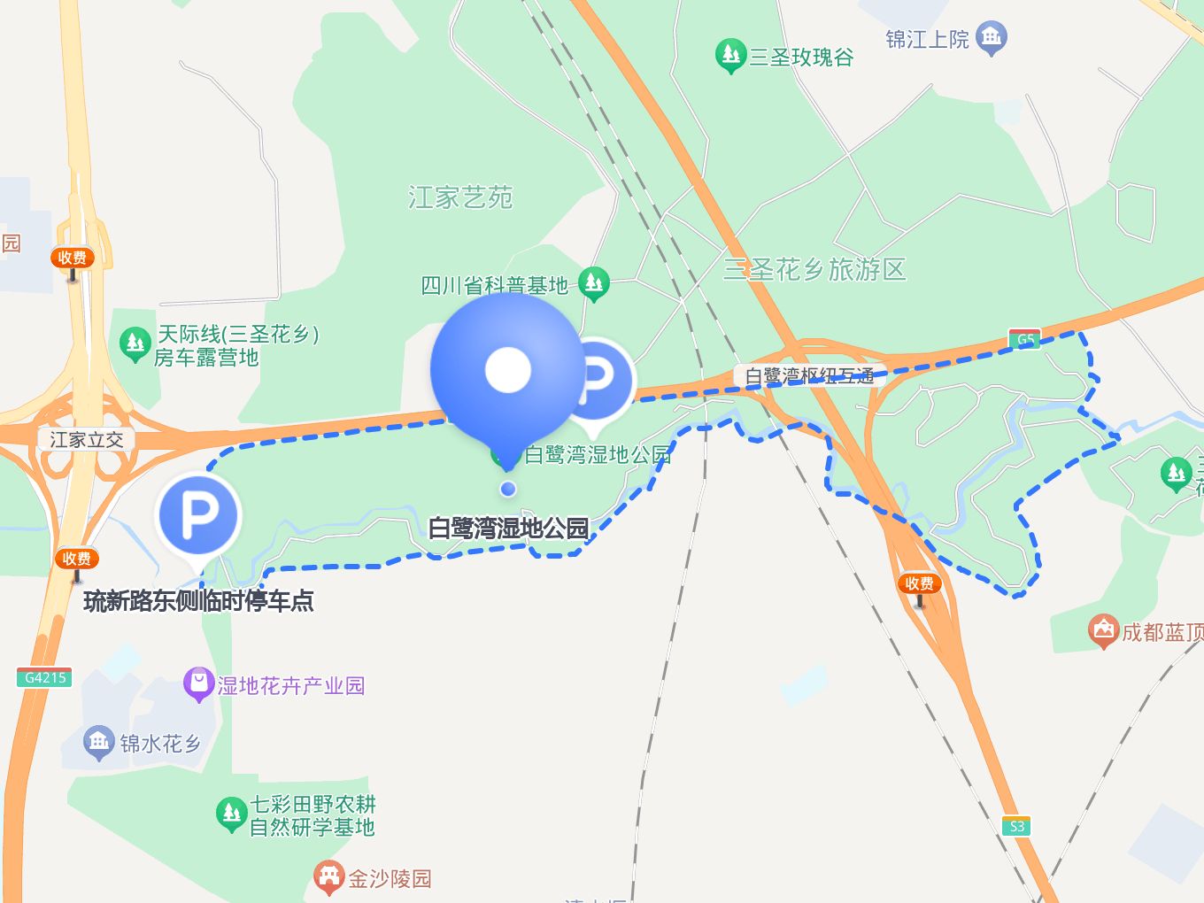 遵义白鹭湖公园地图图片