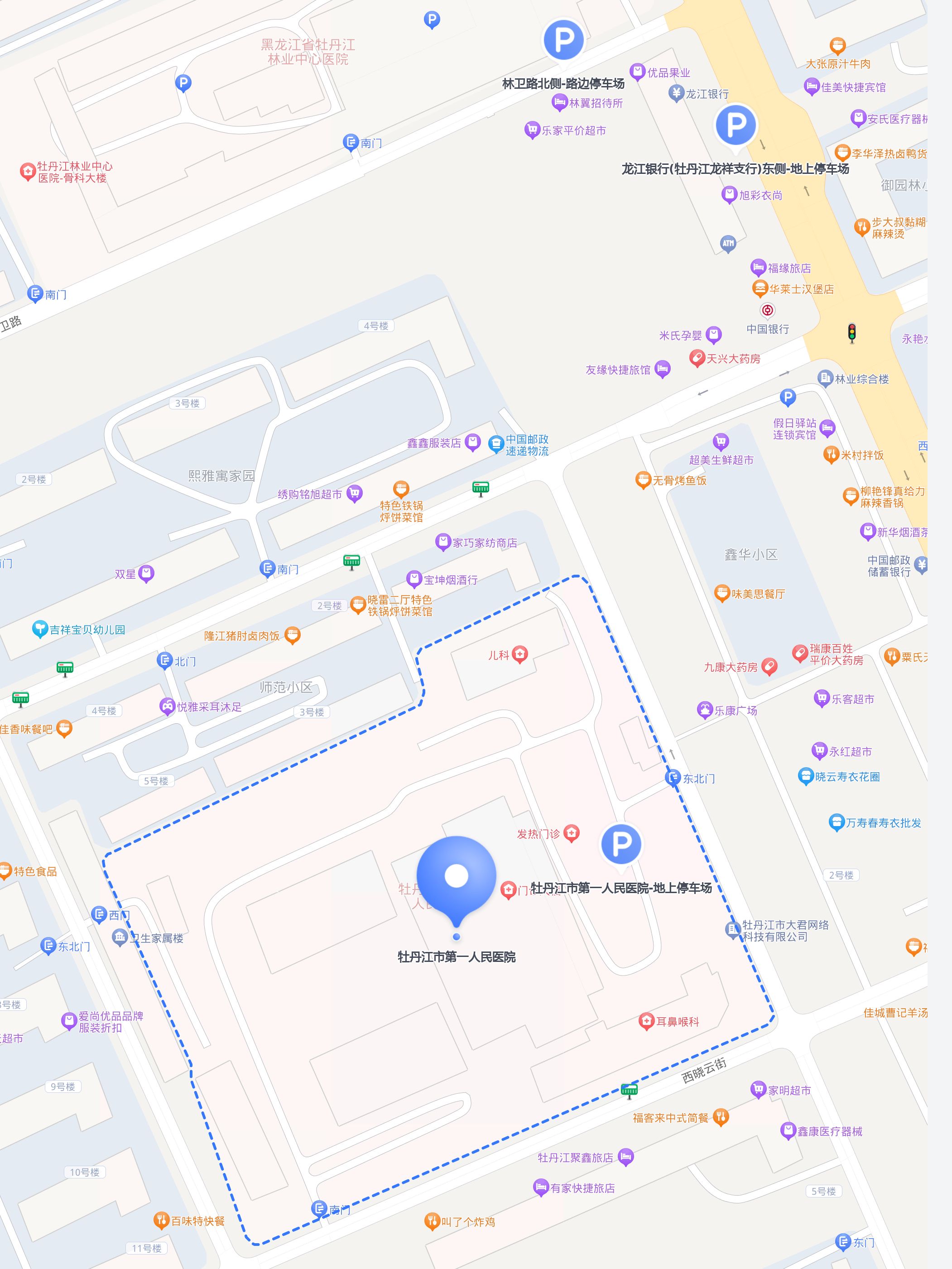 牡丹江市区街道示意图图片