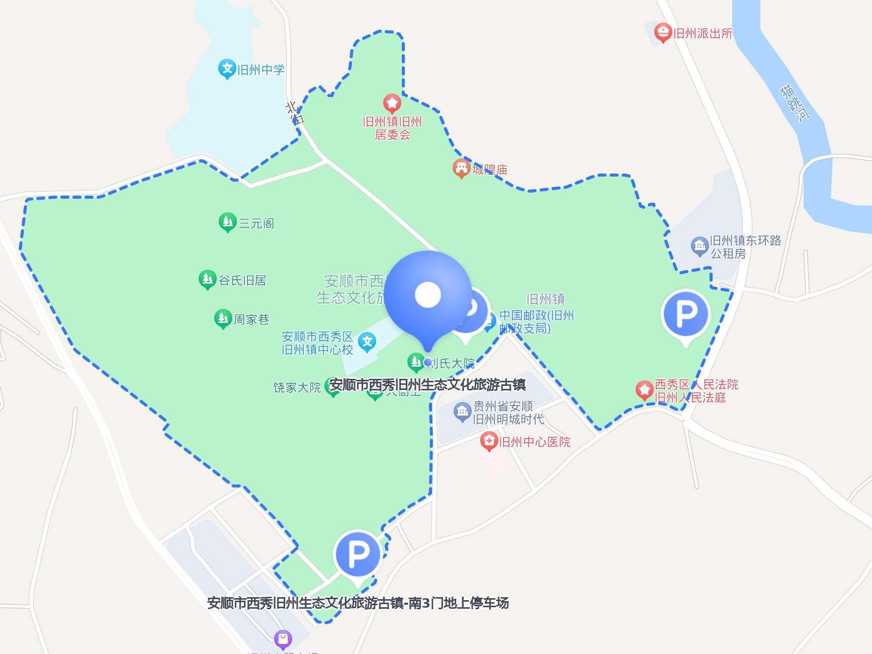 安顺旧州地图图片