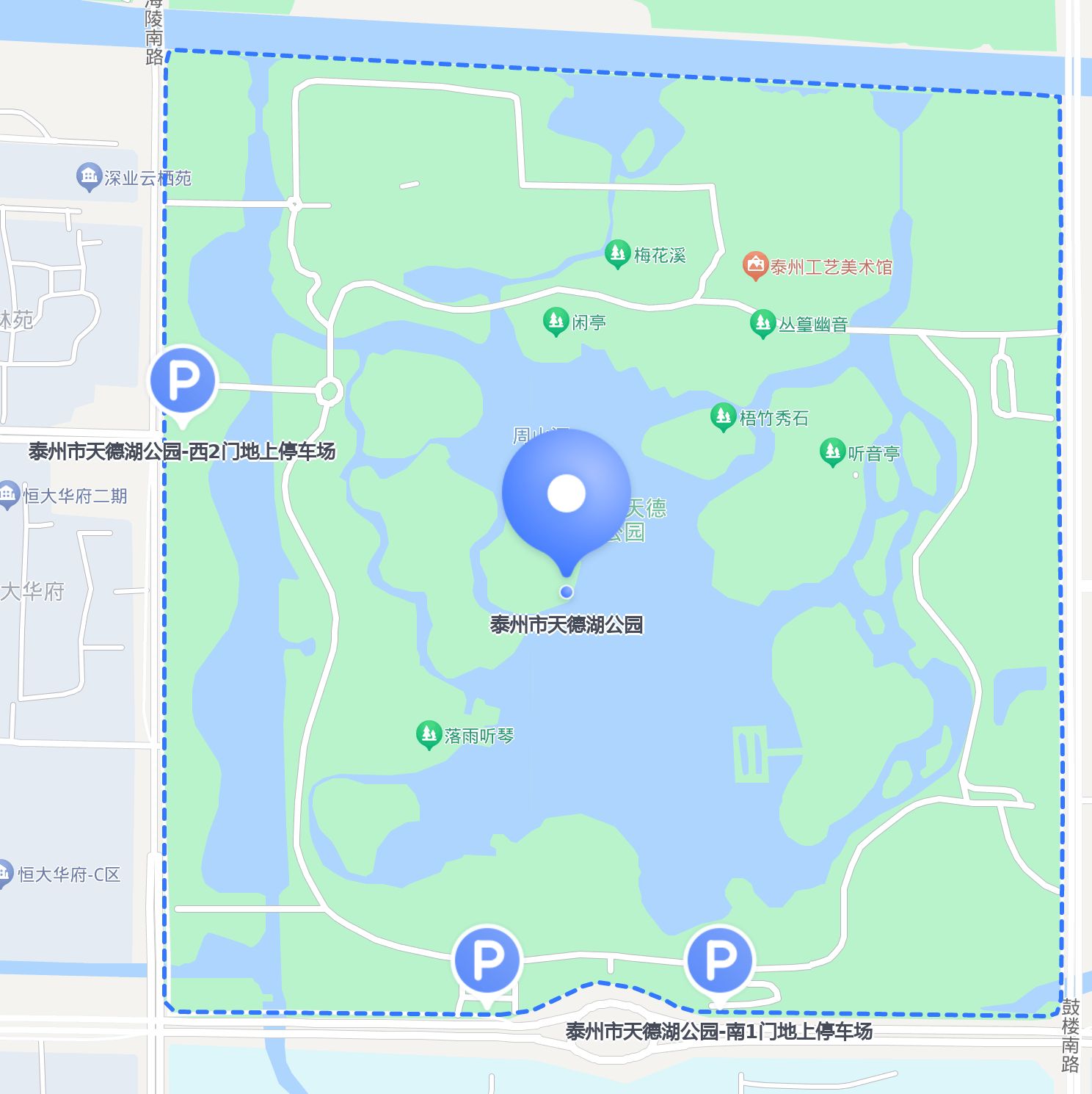 前往 泰州市天德湖公园 ,给大家整理了一份完整的出行攻略,无论你选择