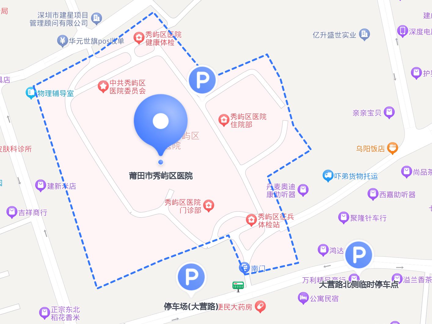 秀屿区地图图片