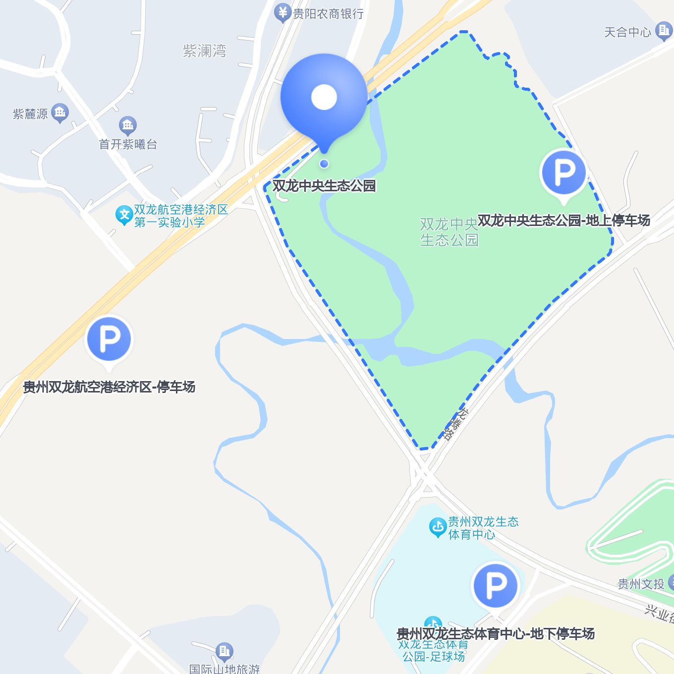 双龙生态公园地图图片