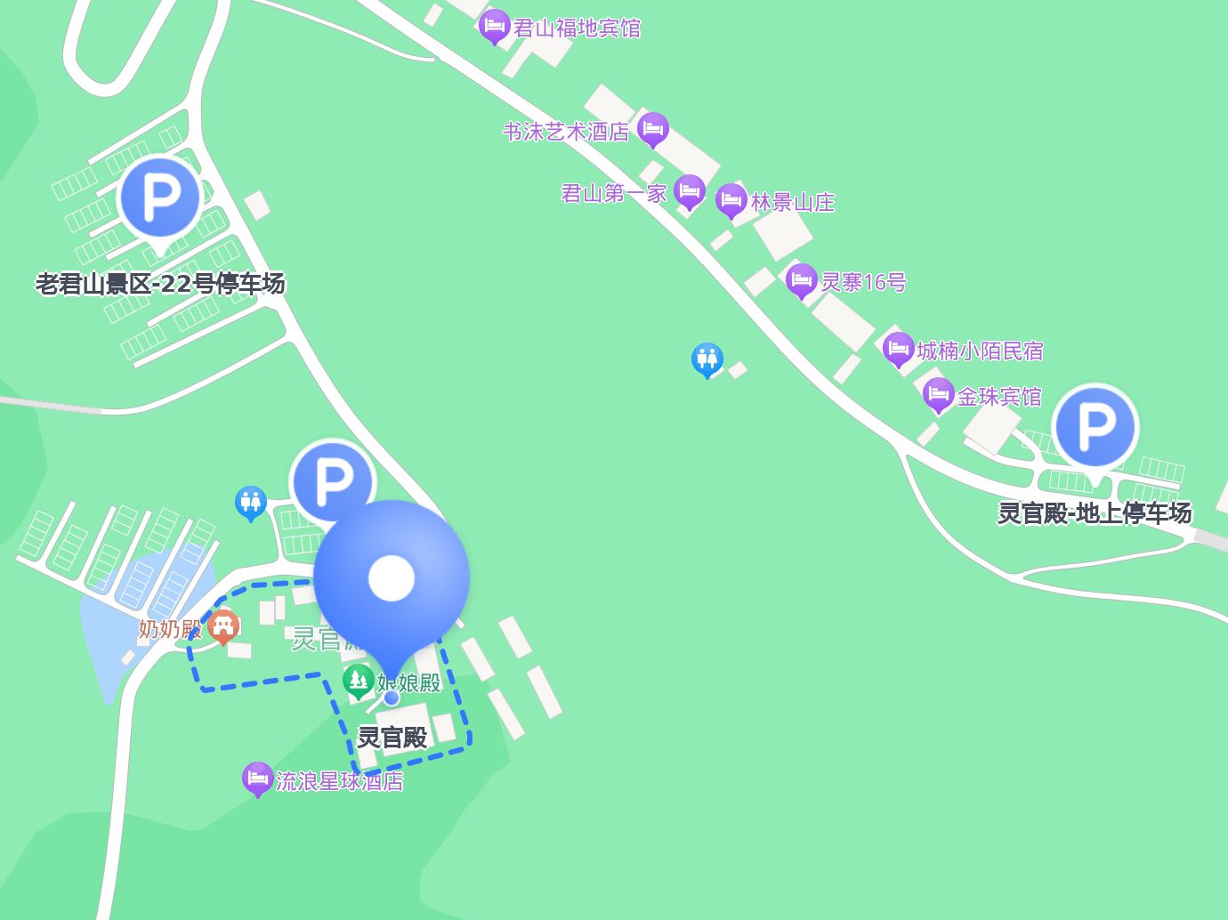 灵官殿 ,古色古香,神秘莫测,有一种特别的魅力.