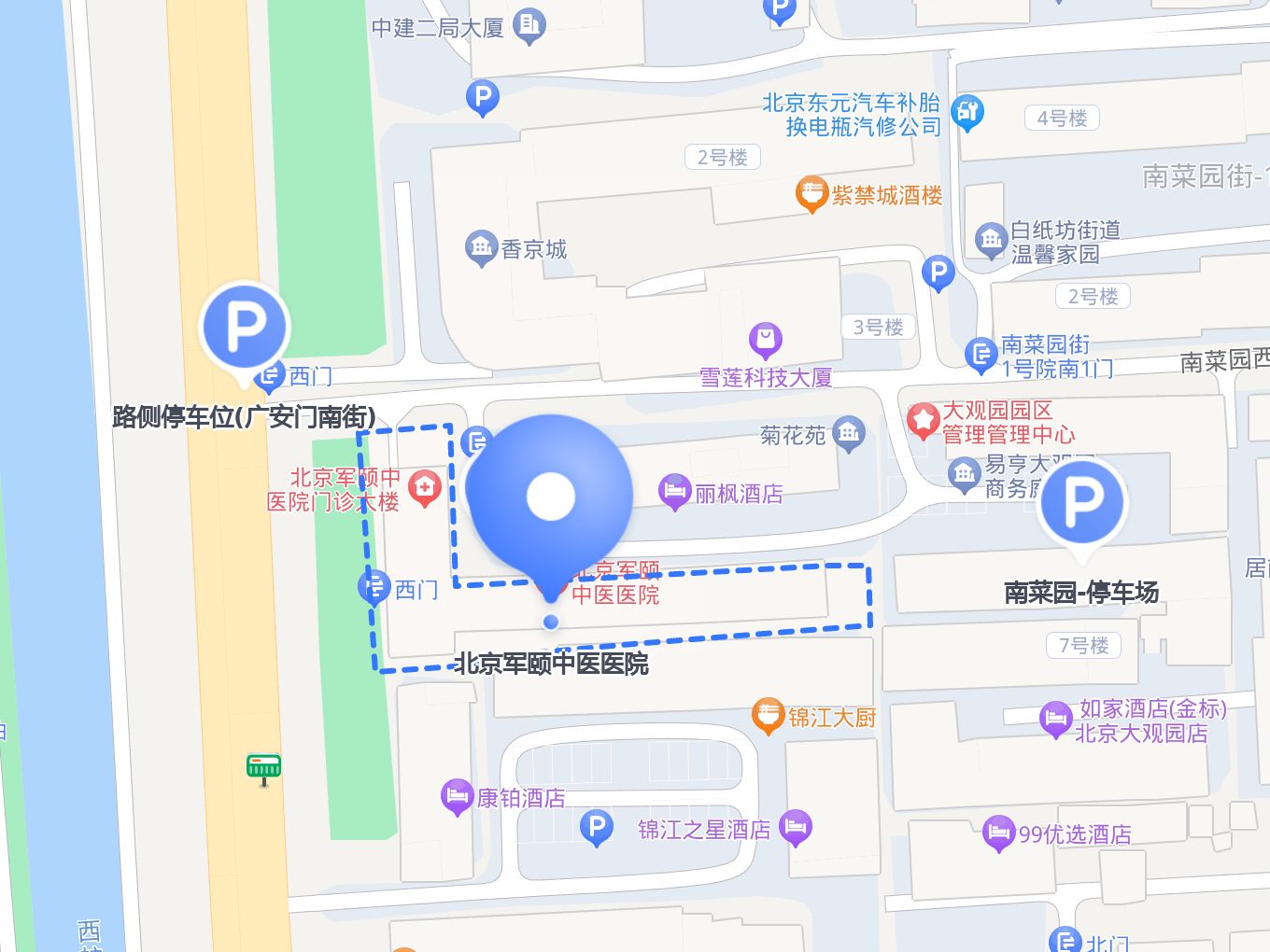 包含廣安門中醫院 包含廣安門中醫院