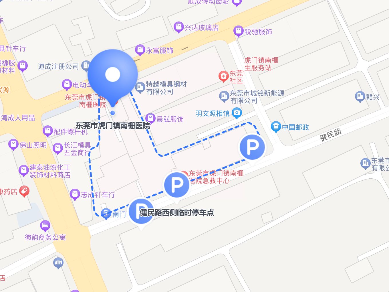 东莞虎门镇详细地图图片