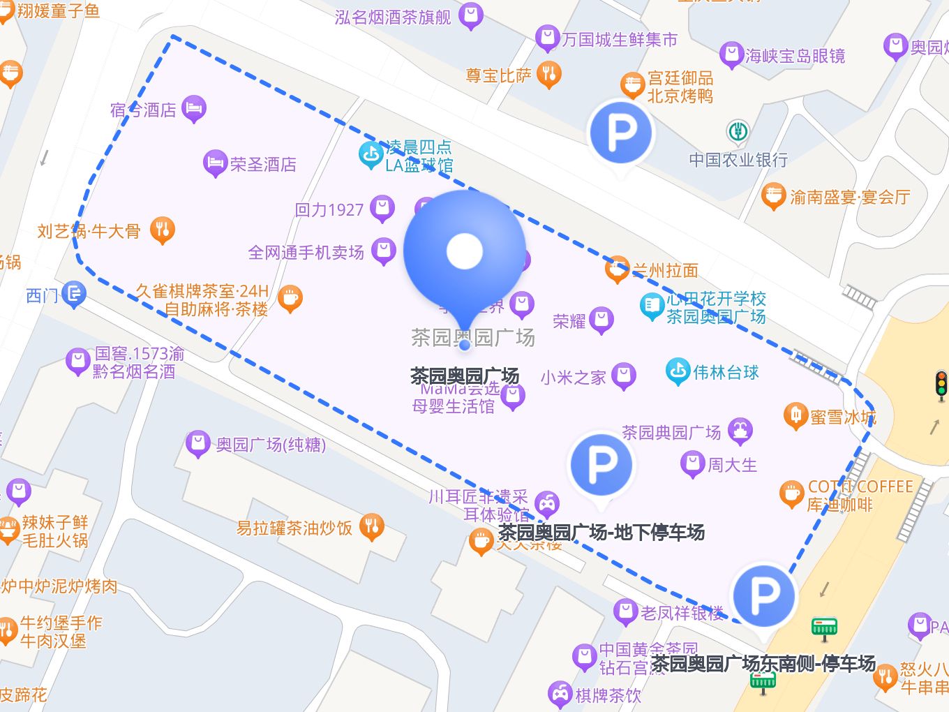 奥园广场地图图片