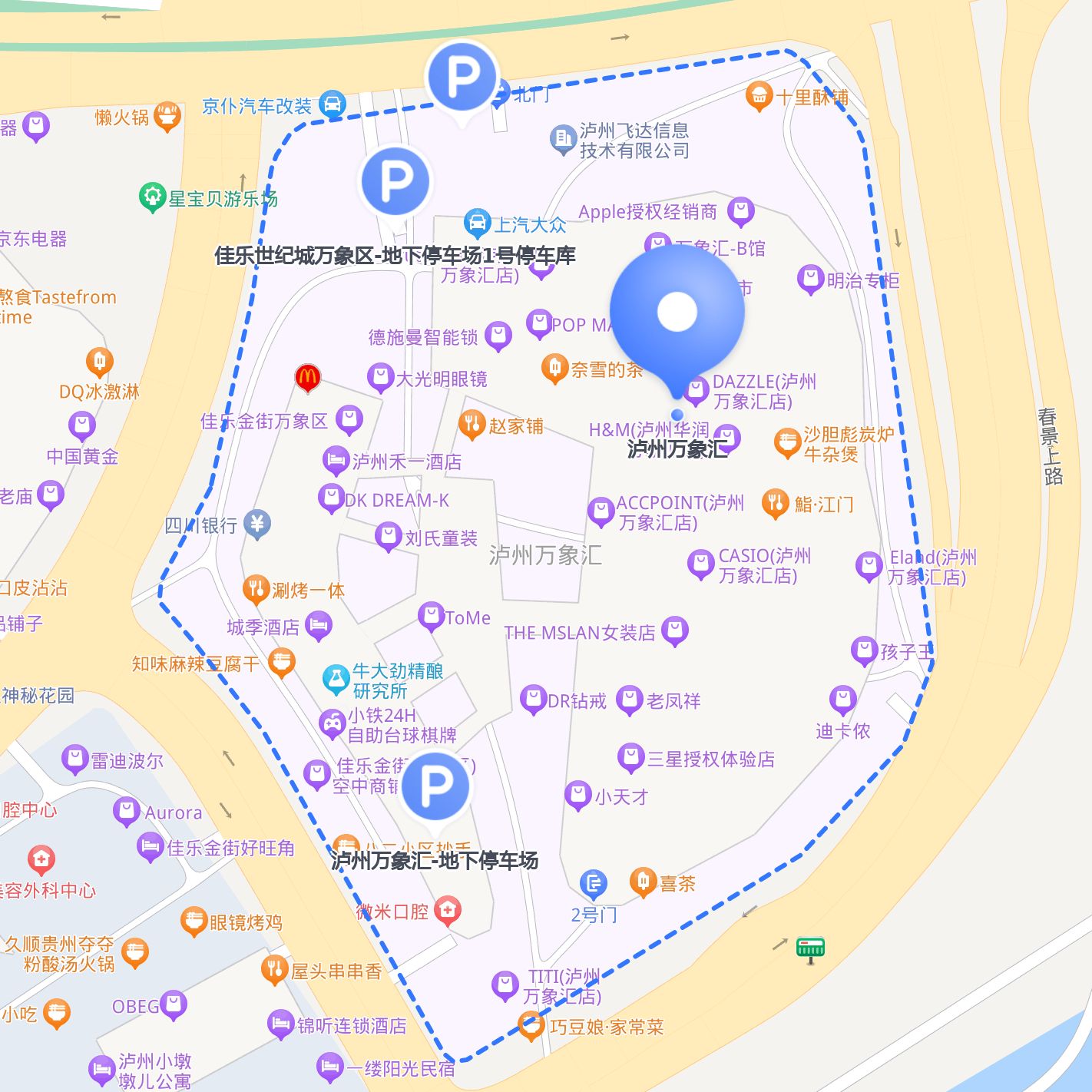 鞍山万象汇地图图片