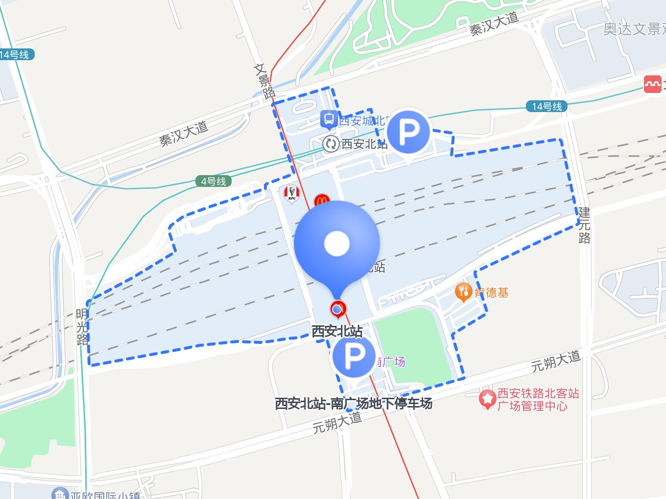 西客站地图图片