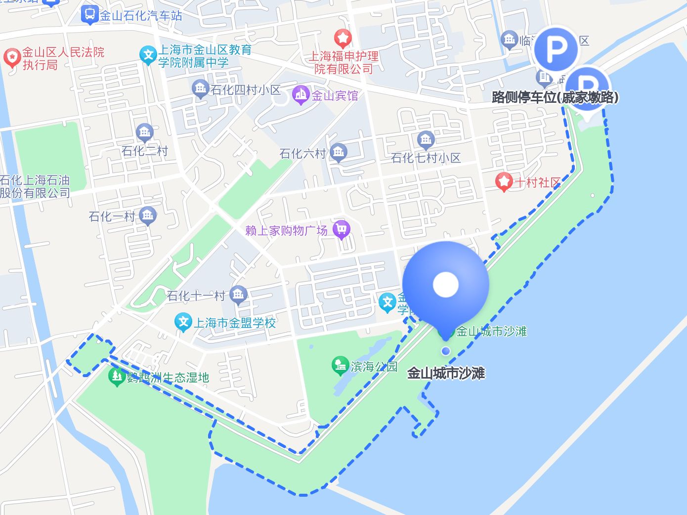 金山城市沙滩景区门票图片