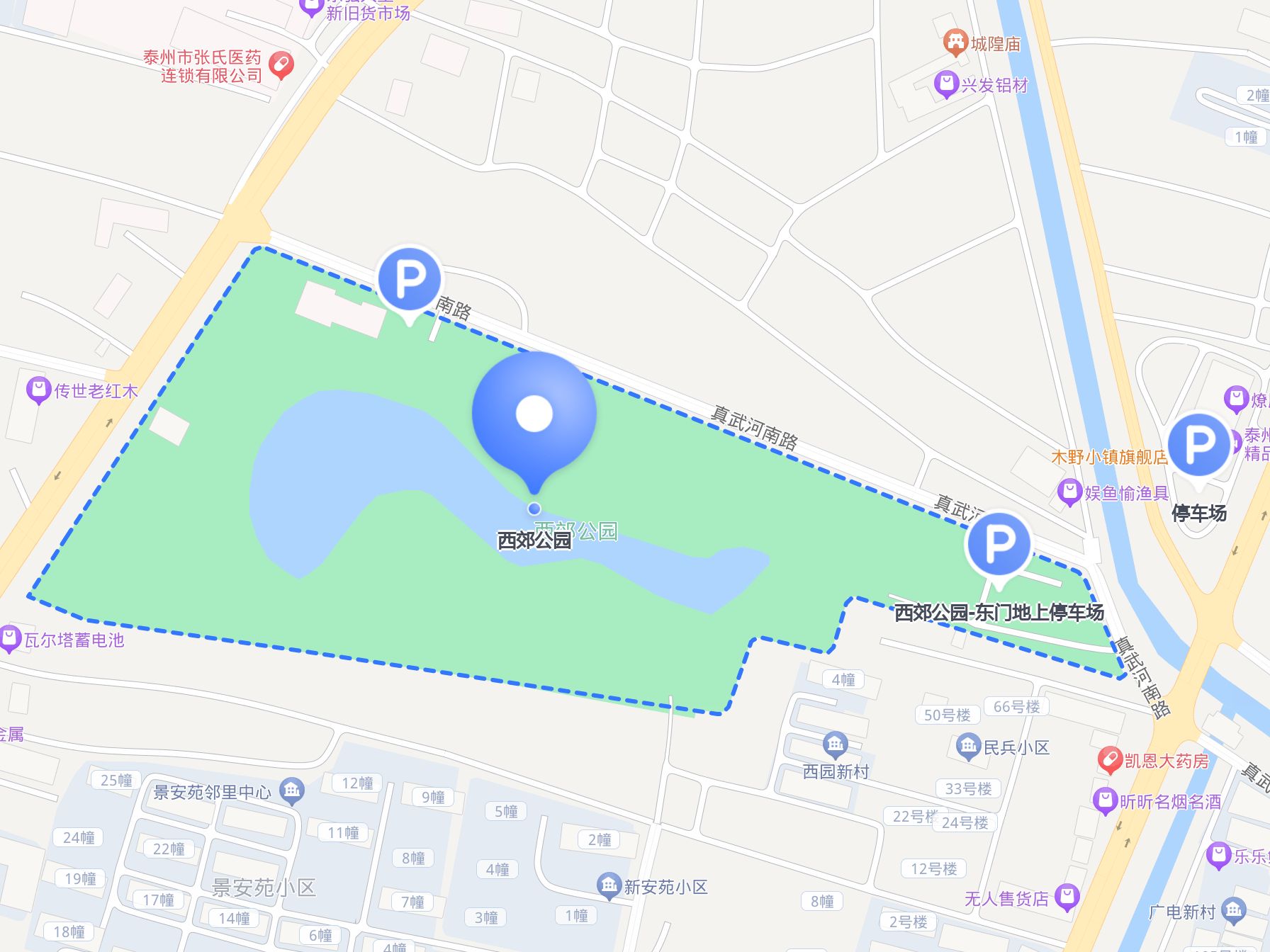 西郊公园全景地图西郊宾馆地图高清上海武威西郊公园到武职校多远武威
