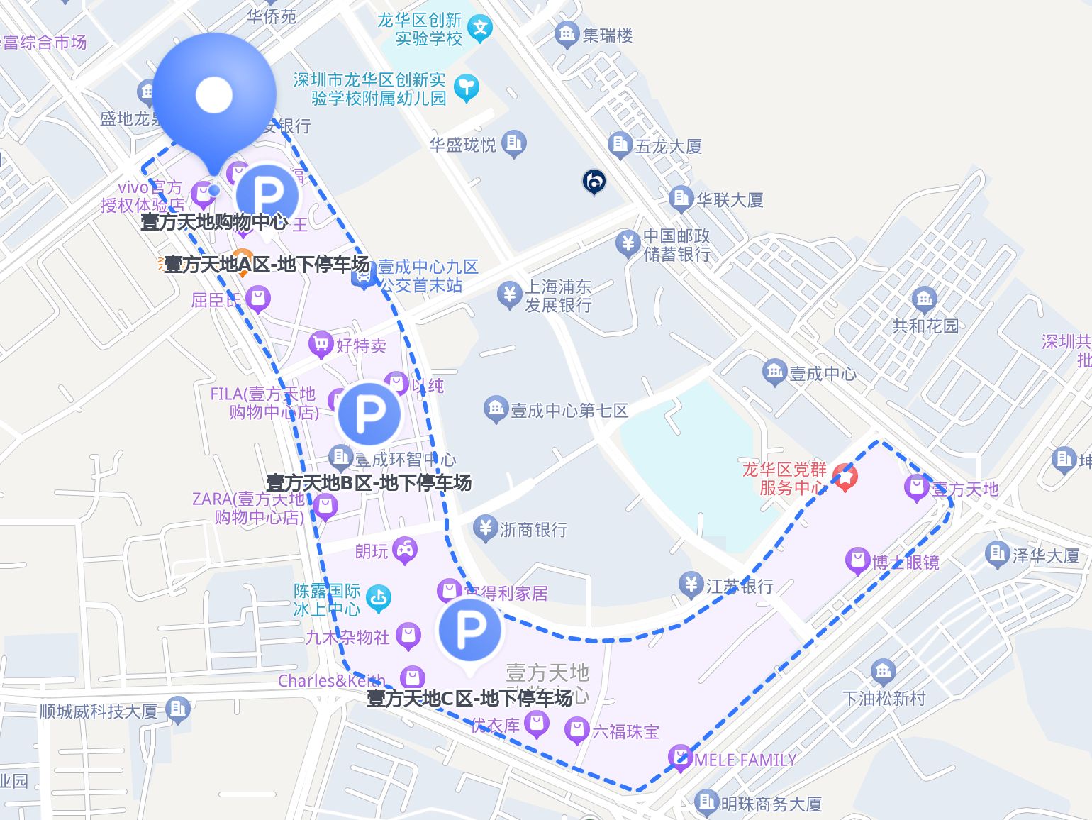 商场安全出入路线图图片