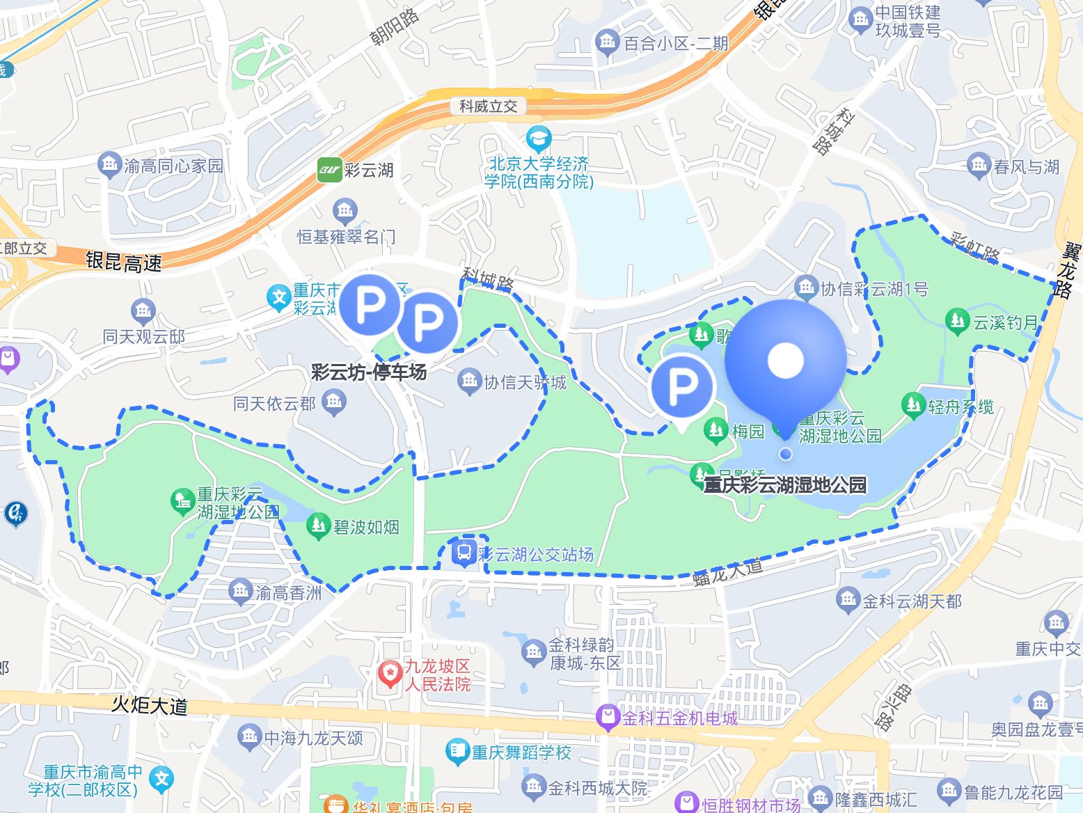 大港湿地公园地图图片