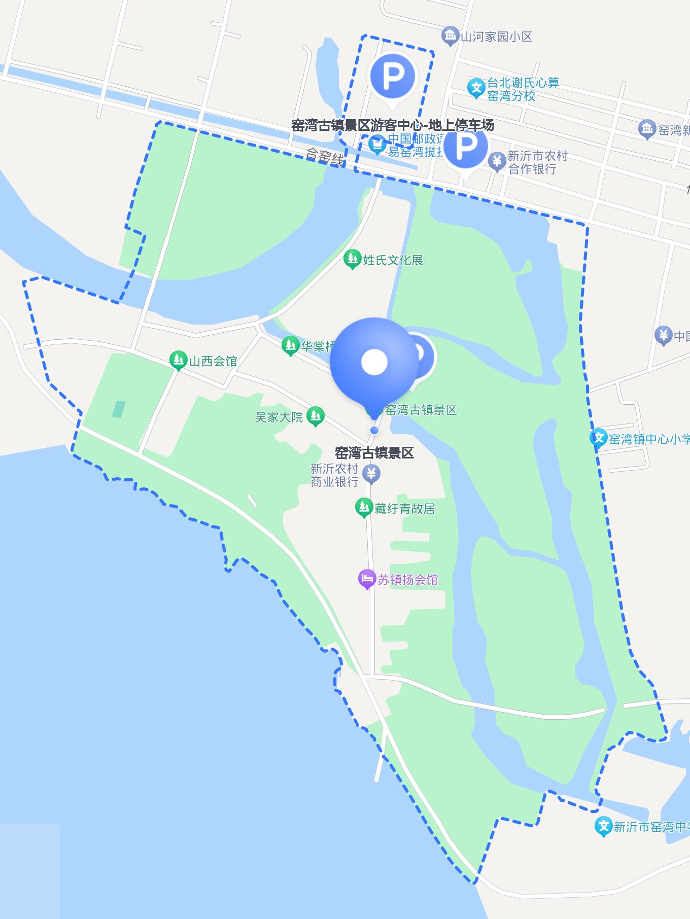 湘潭窑湾古镇地图图片