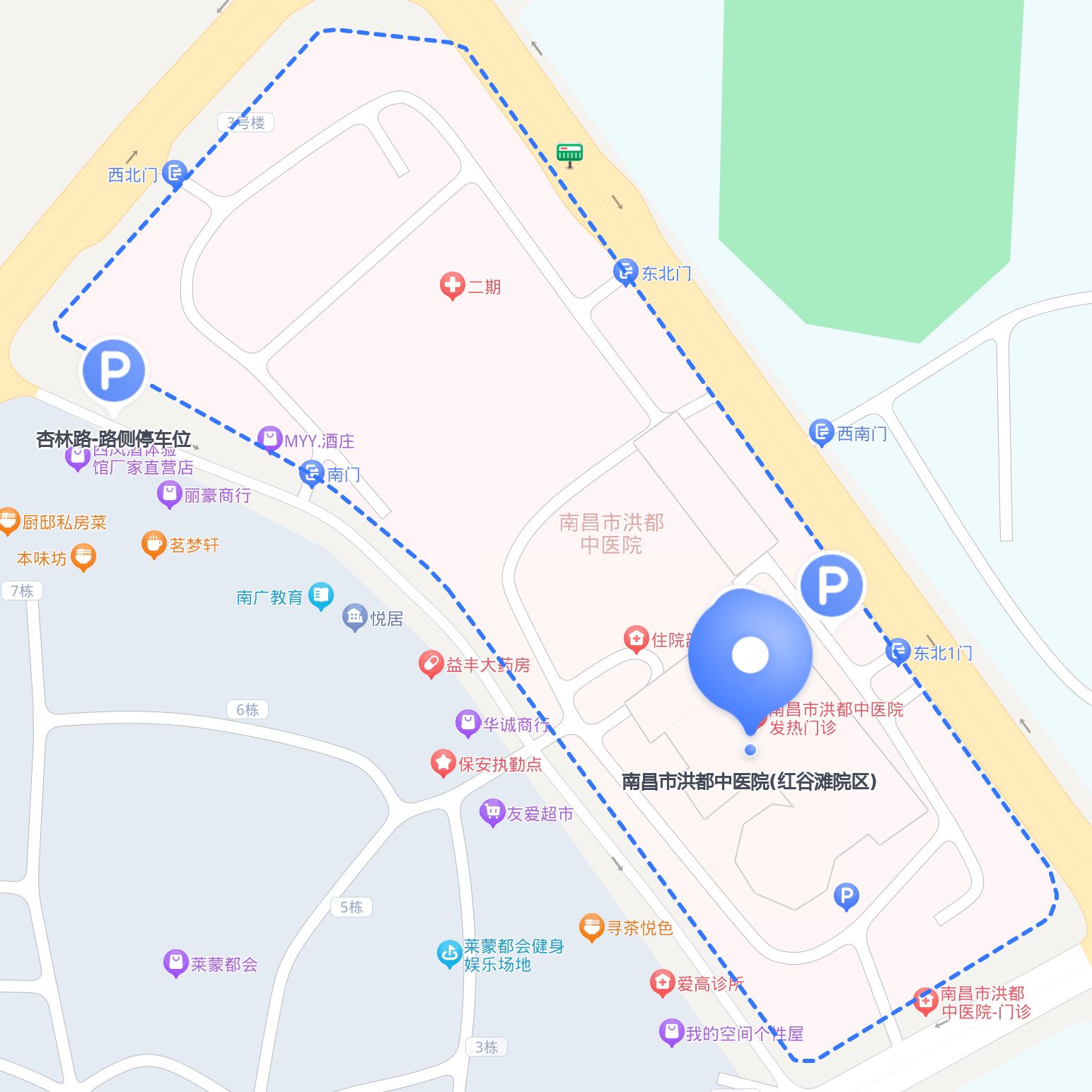 南昌交通学院地图图片