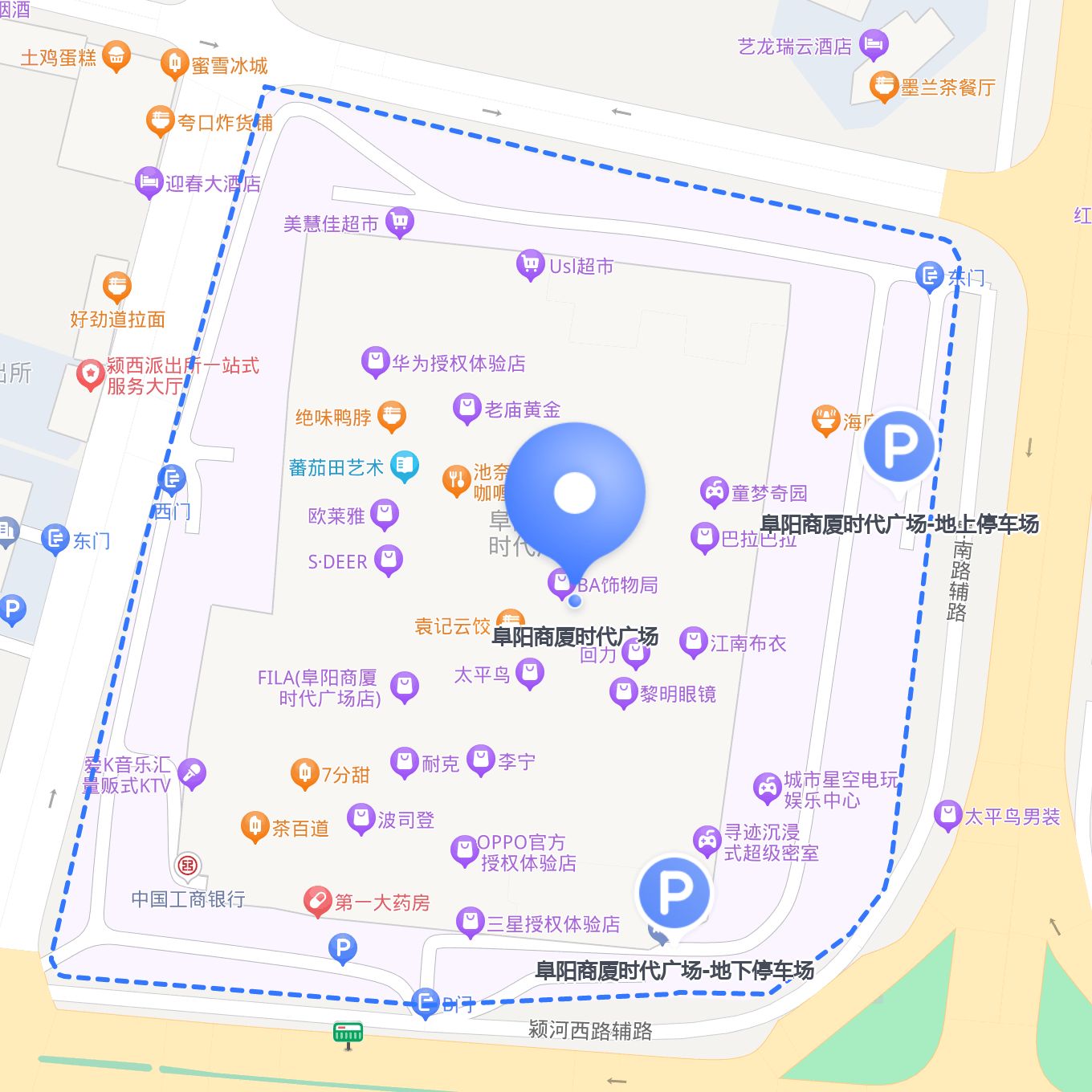 时代广场地图位置图片