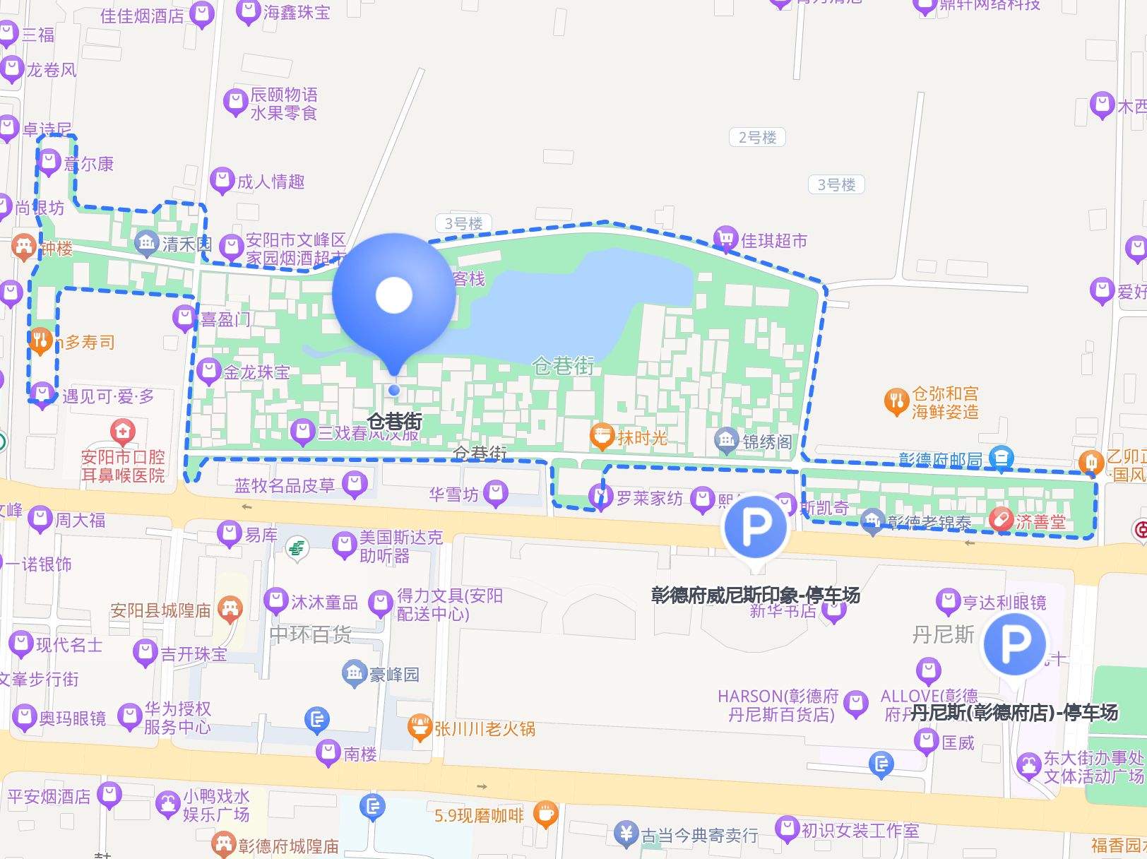 怎么去 仓巷街 ?