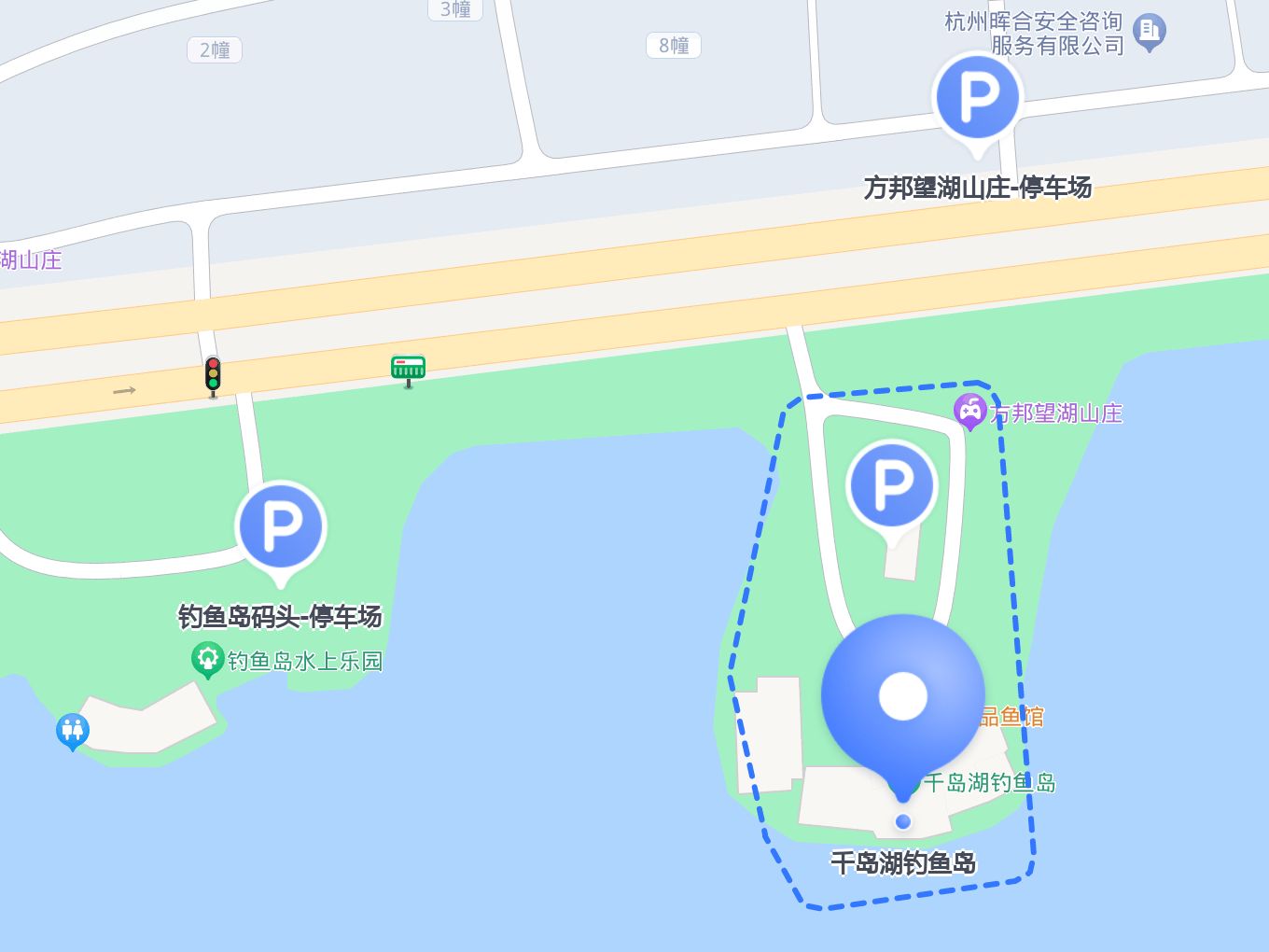 千岛湖垂钓区域图图片