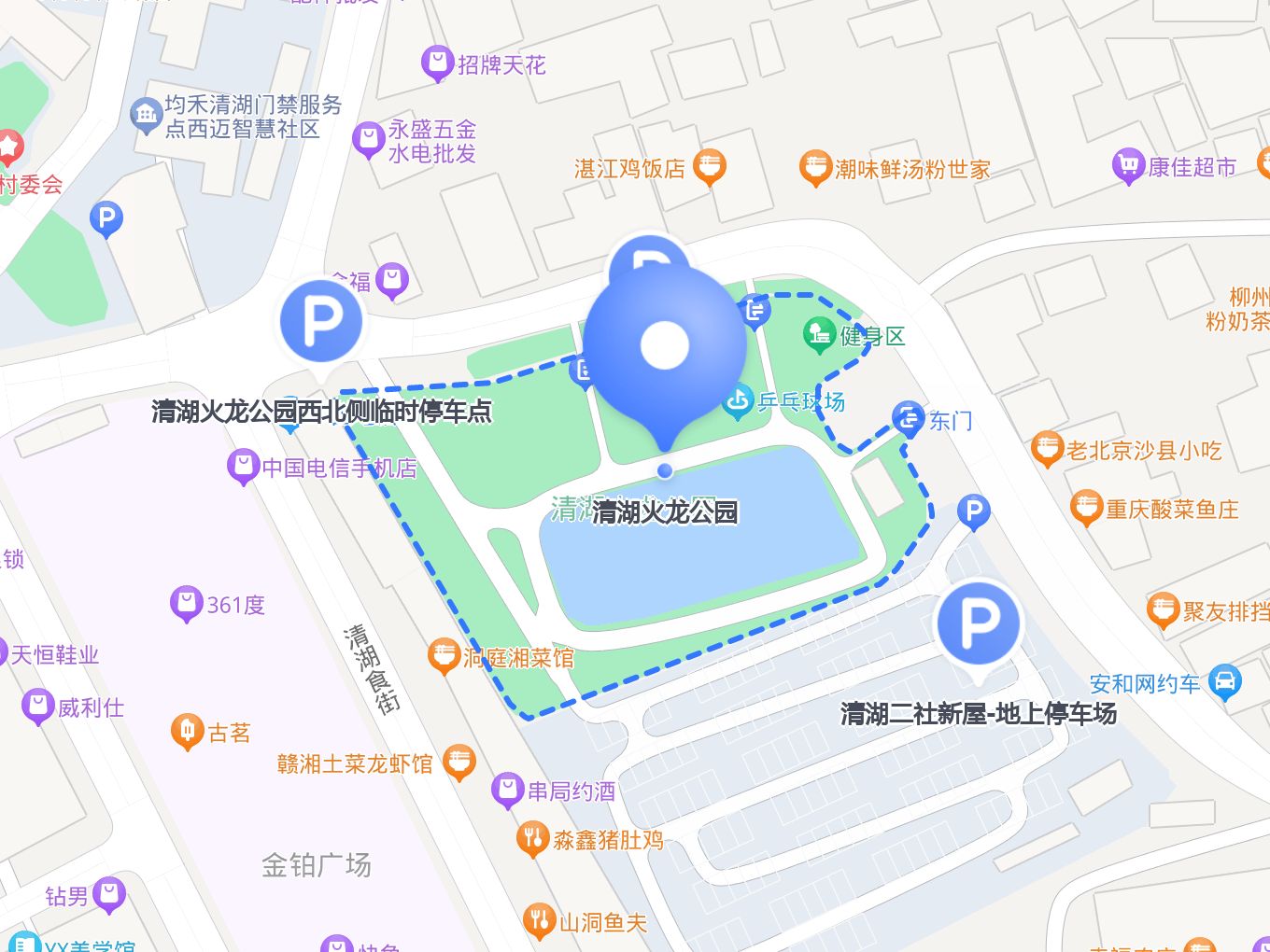 清湖火龙公园 ,很多人称之为"火龙线",这里有挑战性极强的徒步线路!