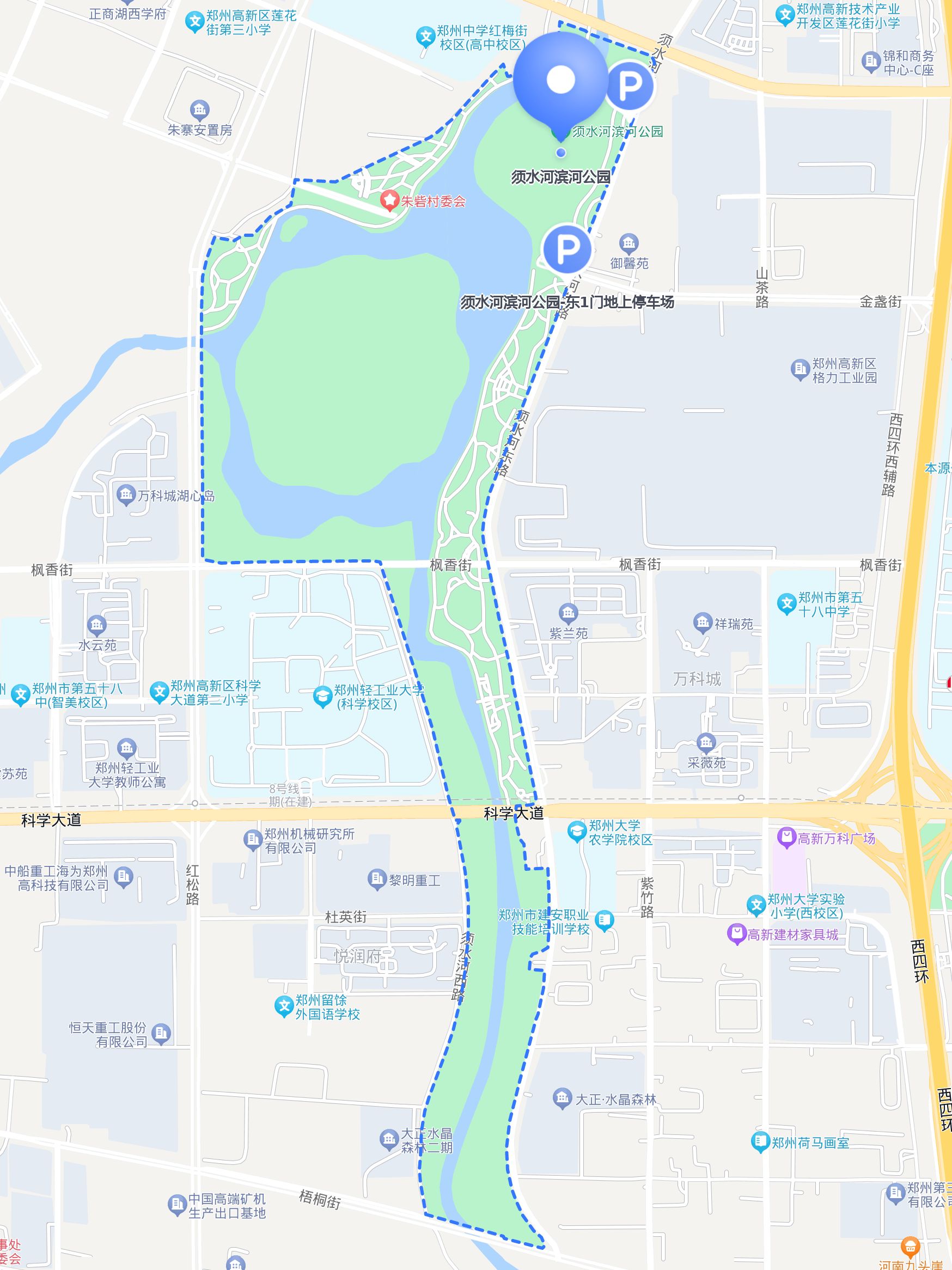 锦州滨河路地图图片