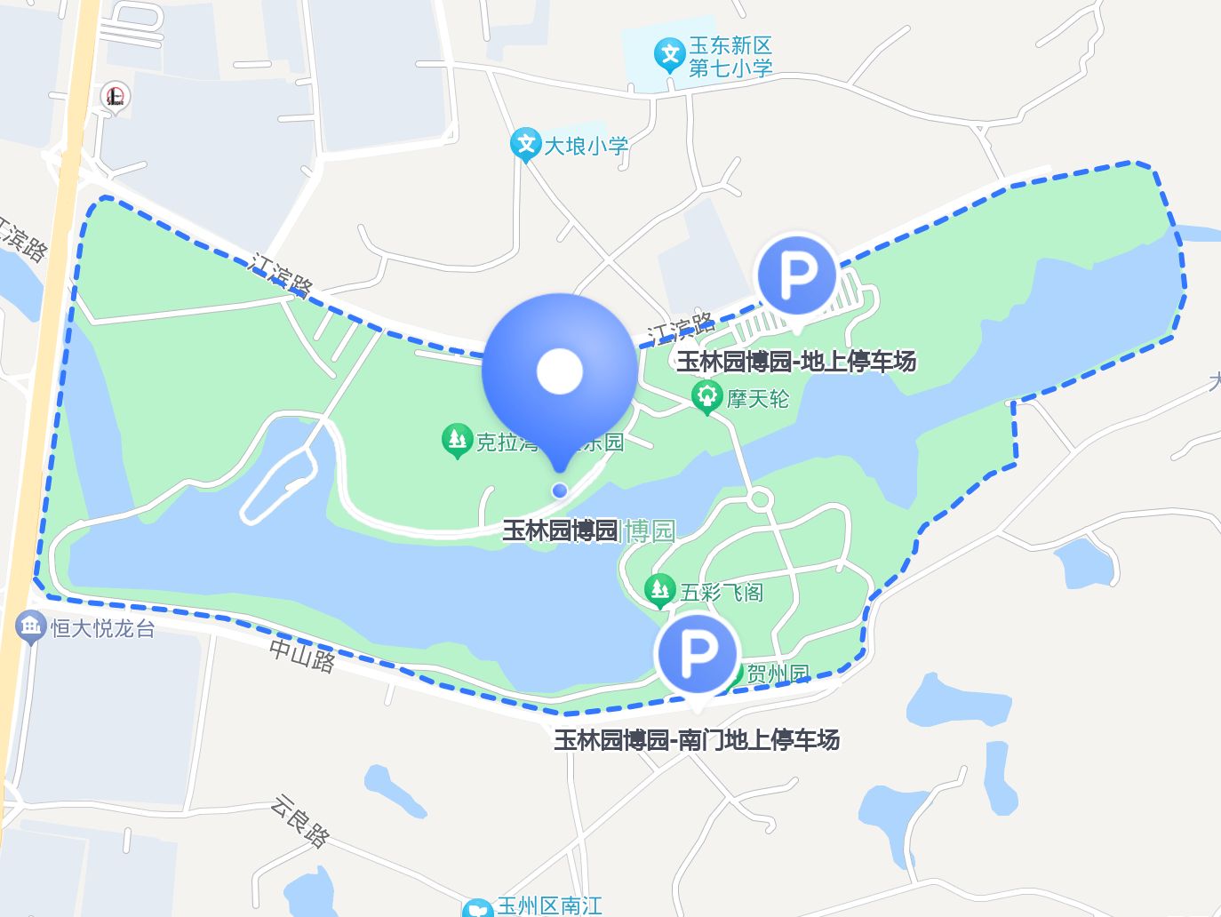 玉林奥园广场地图图片