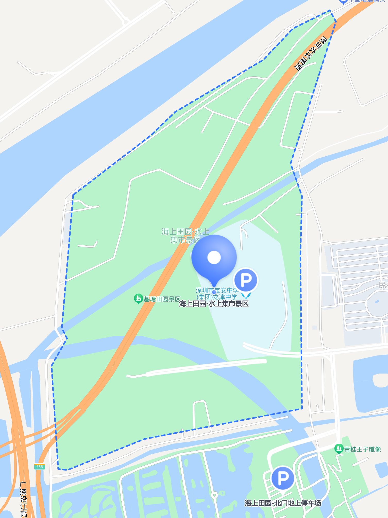 海上田园·水上集市景区 的出行指南,超全攻略,无论你是开车,打车