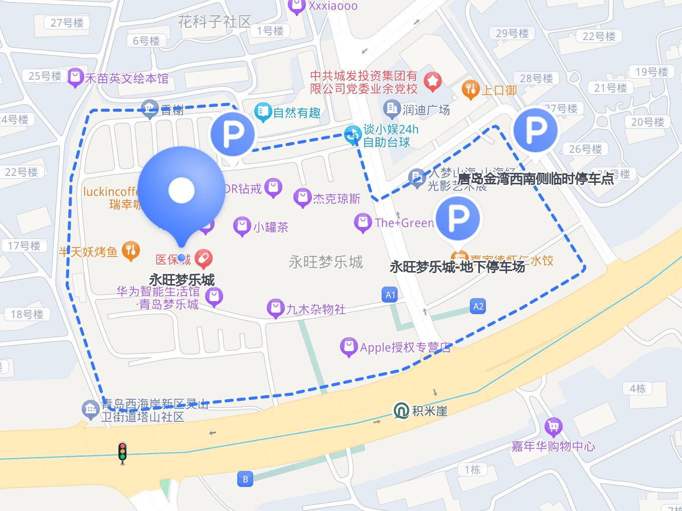 00元/30分钟,最高40元/烟台永旺梦乐城4d地图高清