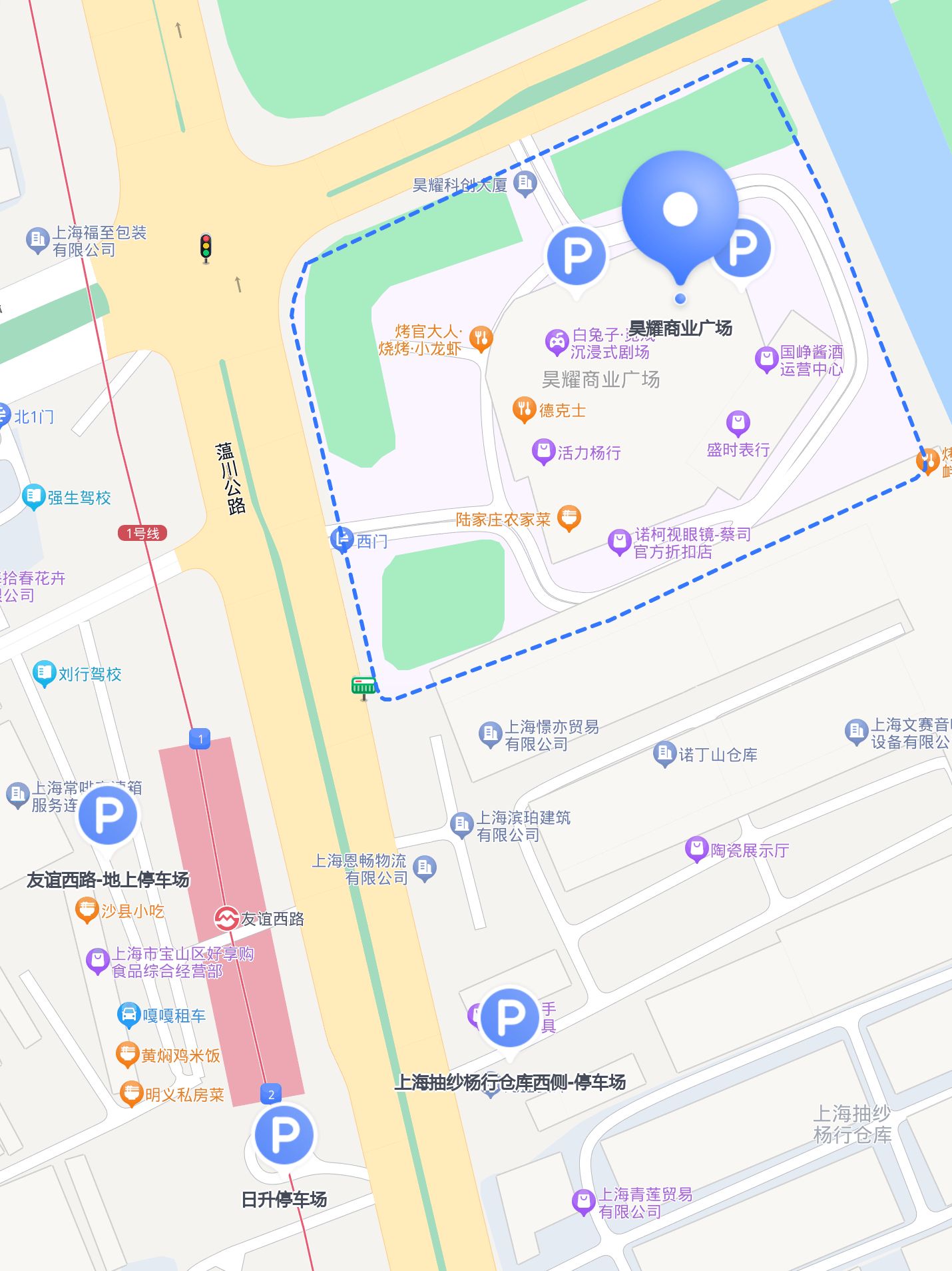 去昊耀商业广场游玩还在为停车发愁?这5个停车场推荐给你!