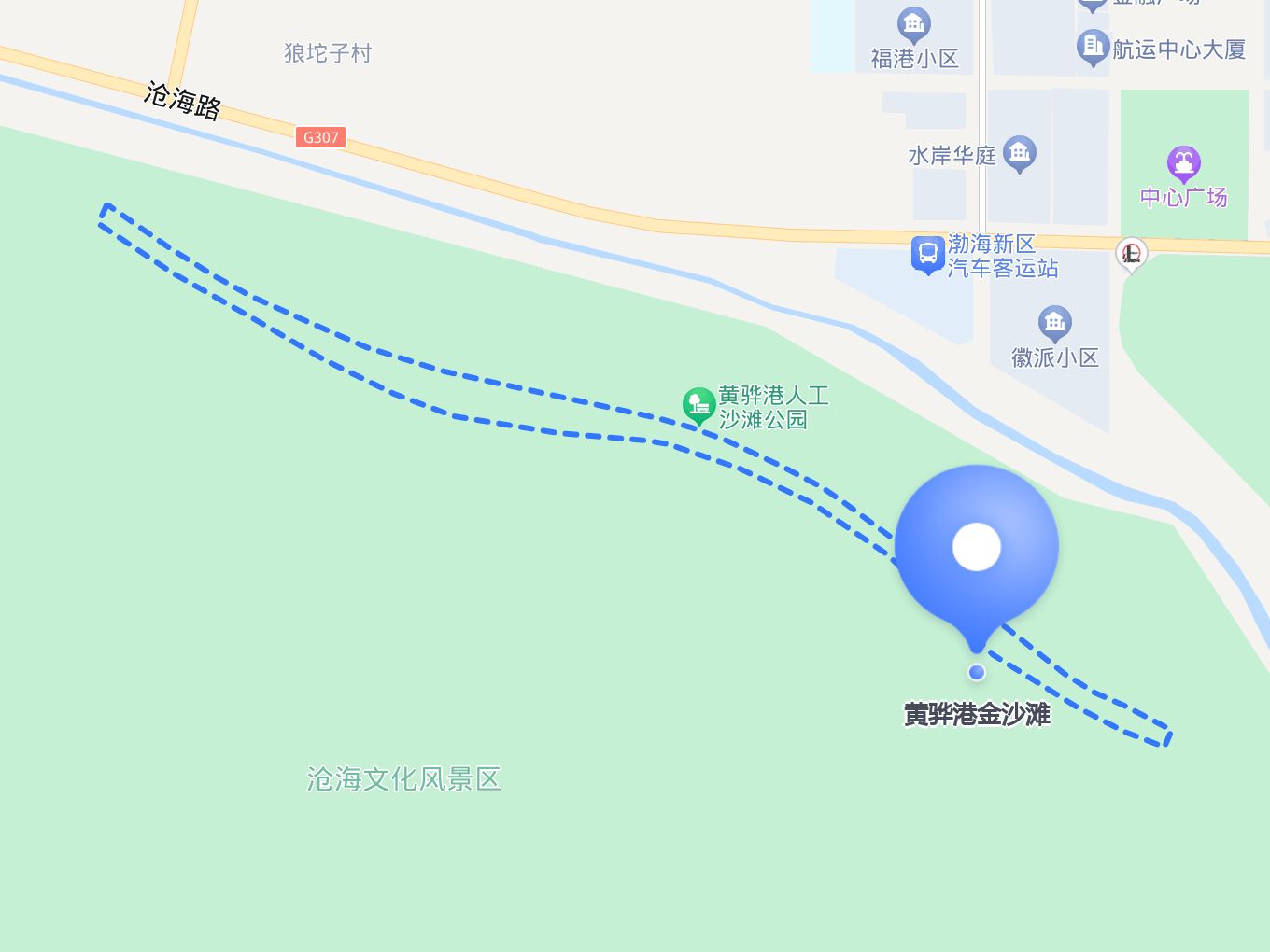 每个夏日都有无数闪耀的海滩, 黄骅港金沙滩 无疑是其中一片.
