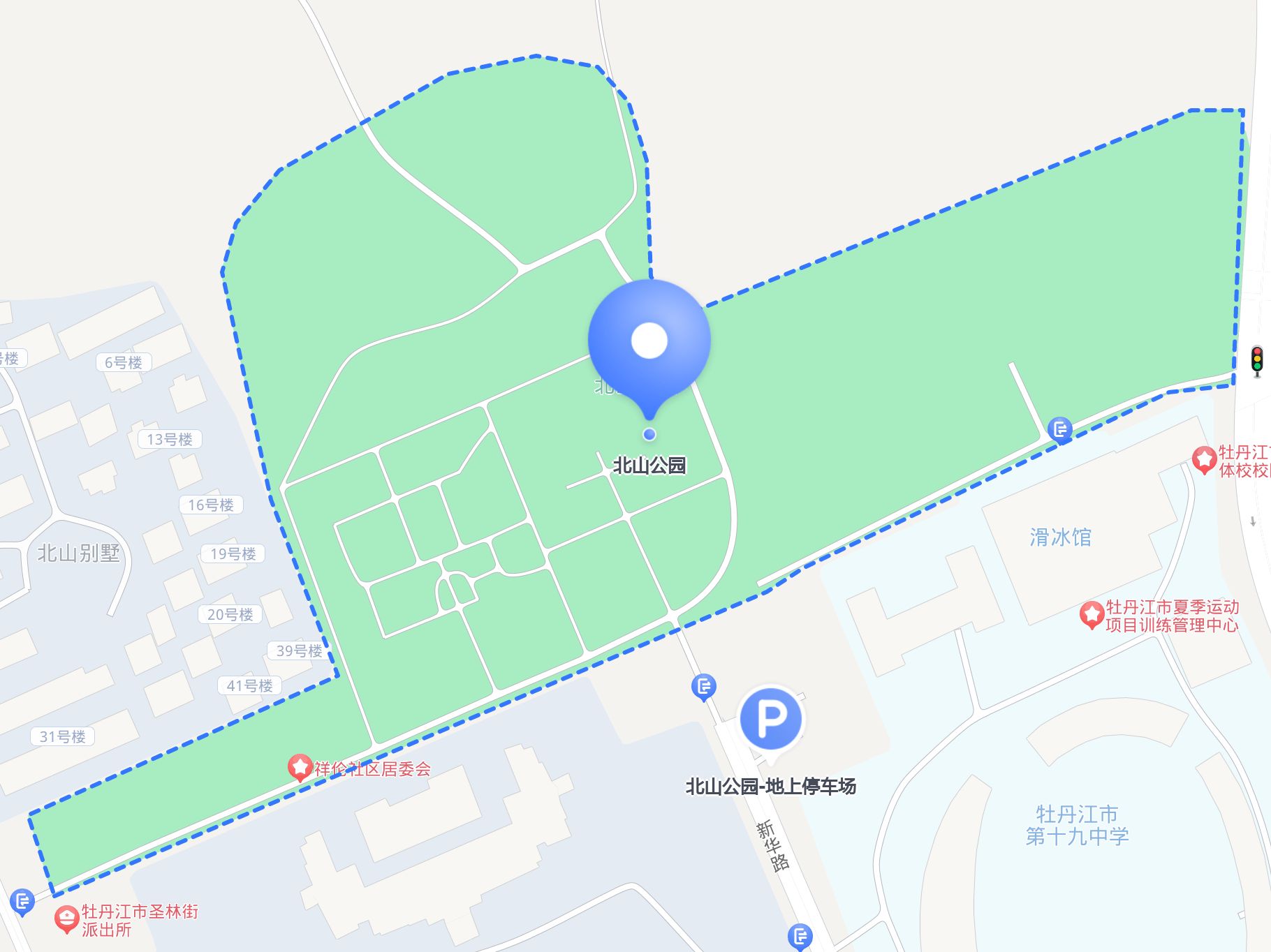 踏青赏花的好去处, 北山公园 是个难得的清净之地.