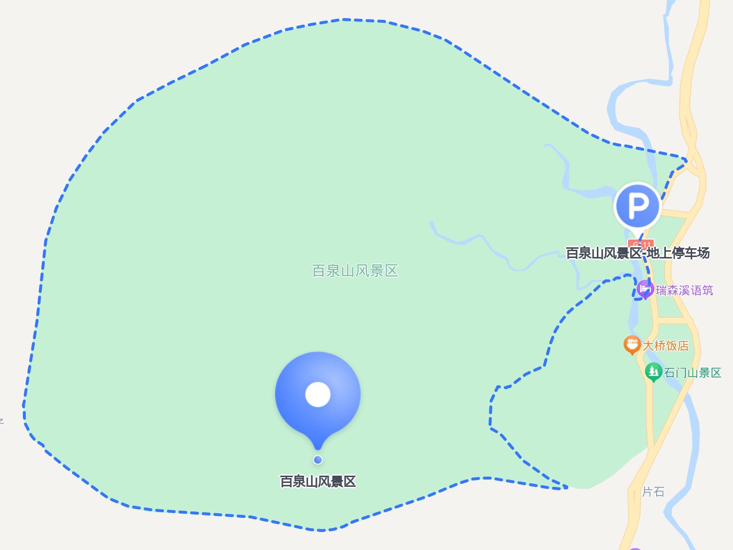 百泉山风景区 的出行指南,超全攻略,无论你是开车,打车,还是乘坐公共